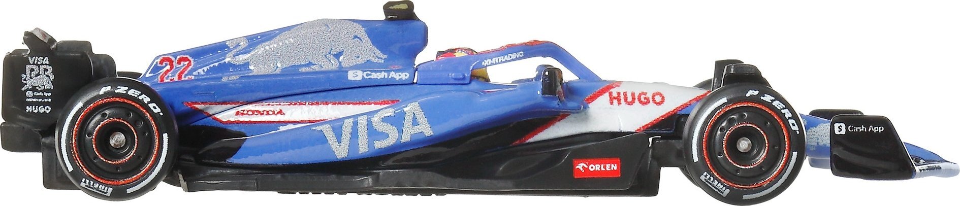 Коллекционный болид VCARB 2024 Yuki Tsunoda Formula 1 Hot Wheels (JBM14) фото