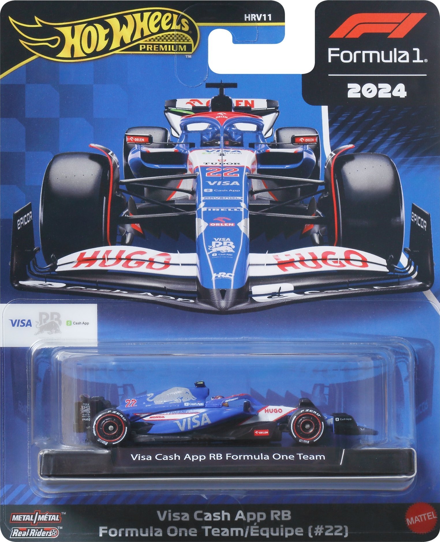 Коллекционный болид VCARB 2024 Yuki Tsunoda Formula 1 Hot Wheels (JBM14) фото