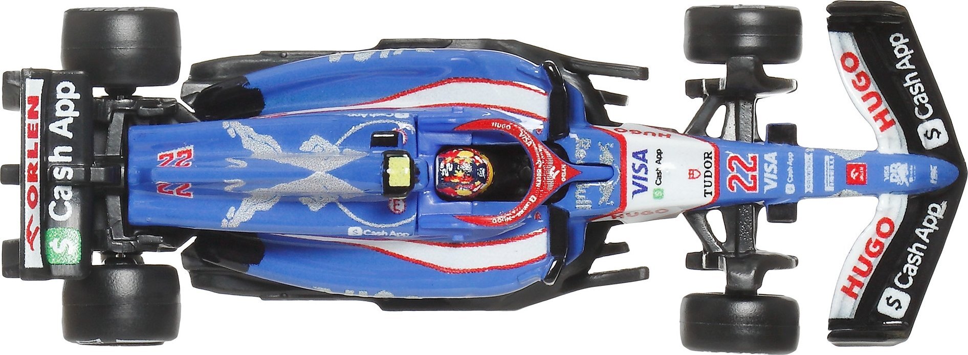Коллекционный болид VCARB 2024 Yuki Tsunoda Formula 1 Hot Wheels (JBM14) фото