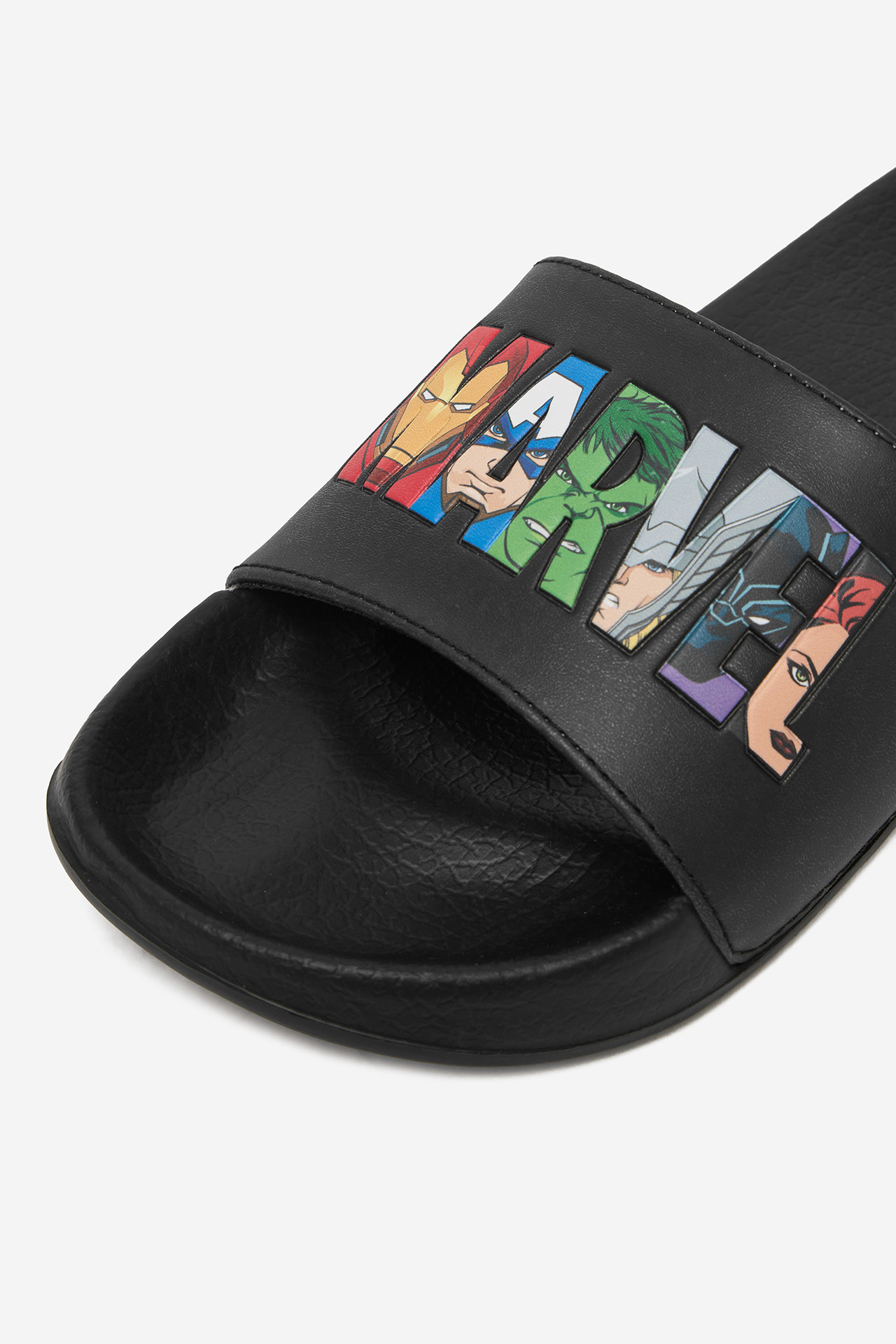 Шльопанці для дівчаток Avengers 340AVMV 37 чорні фото8