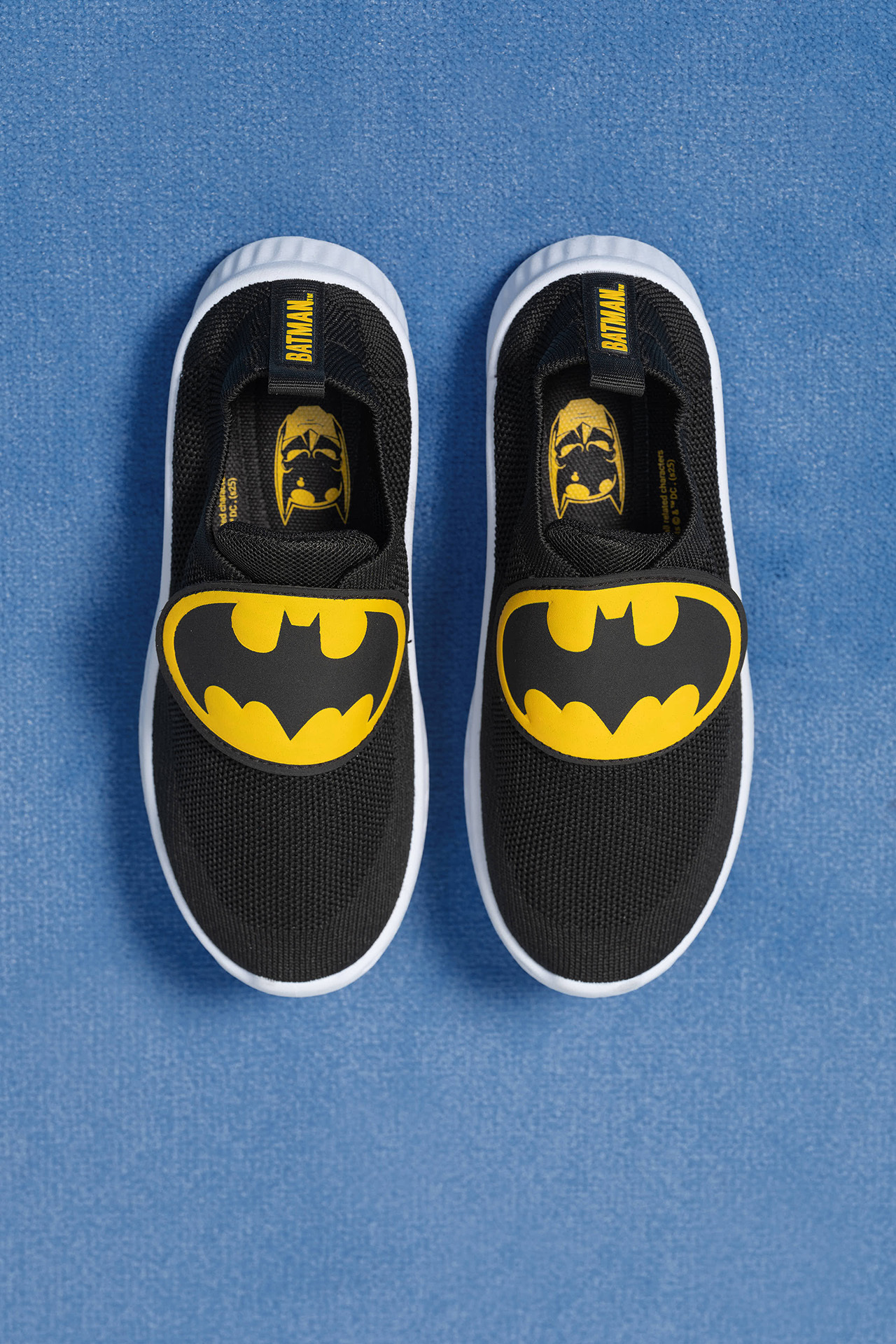 Слипоны для мальчиков Batman 327WBBAT 28 черные фото8