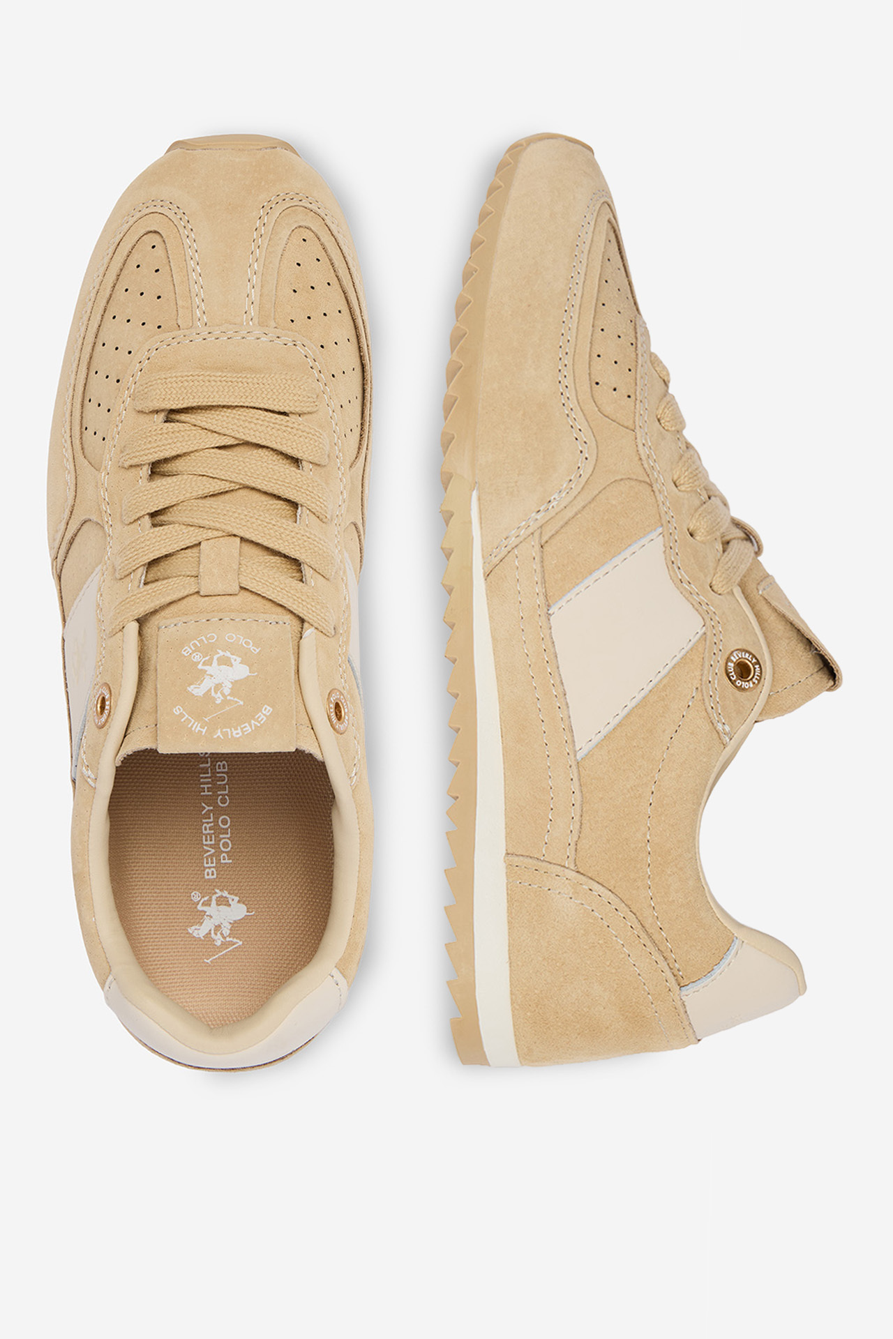 Кроссовки женские Beverly Hills Polo Club WP40-250-04 40 бежевые фото4