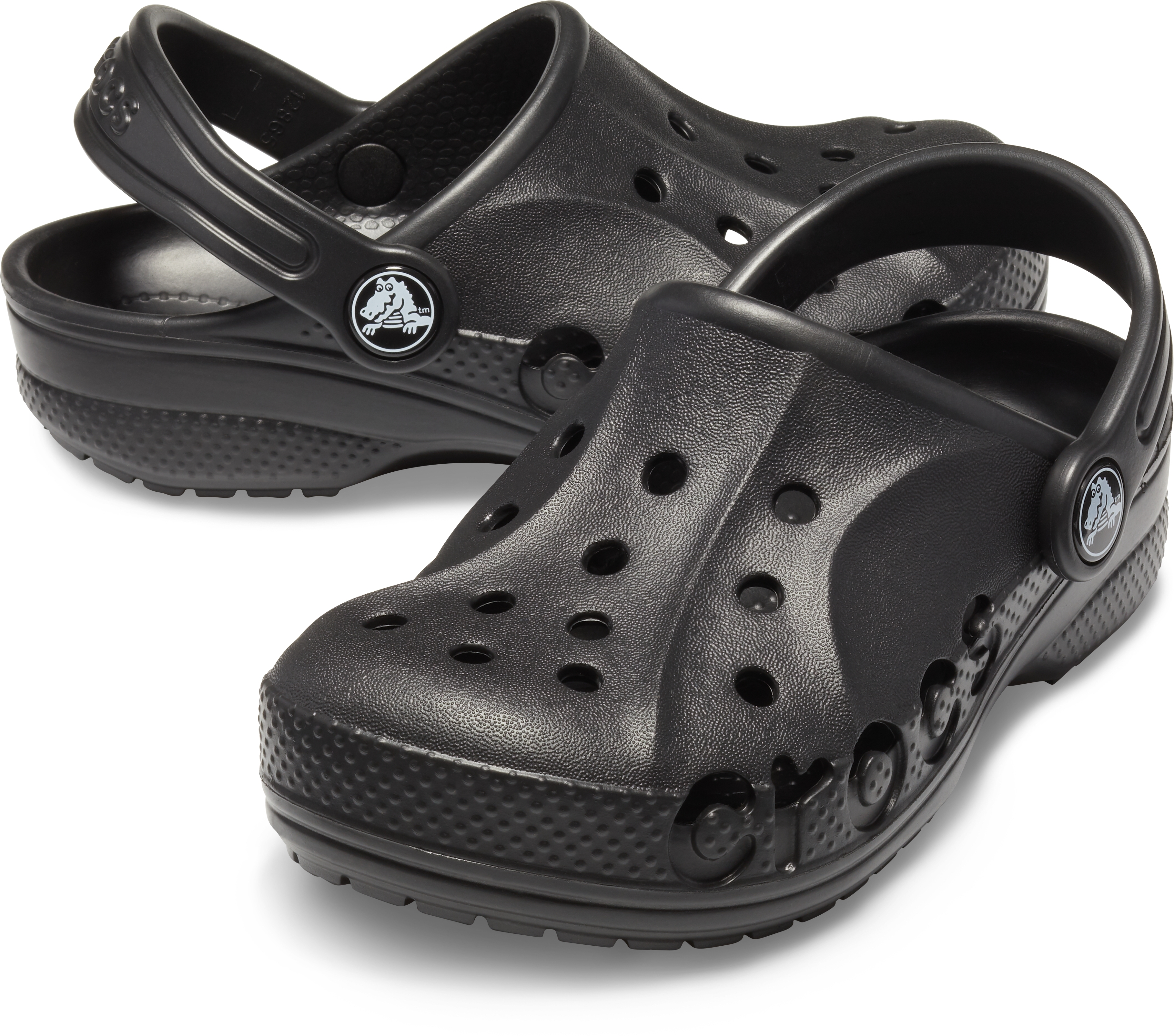 Кроксы детские Crocs Baya Clog 207013-001 34-35 черные фото3