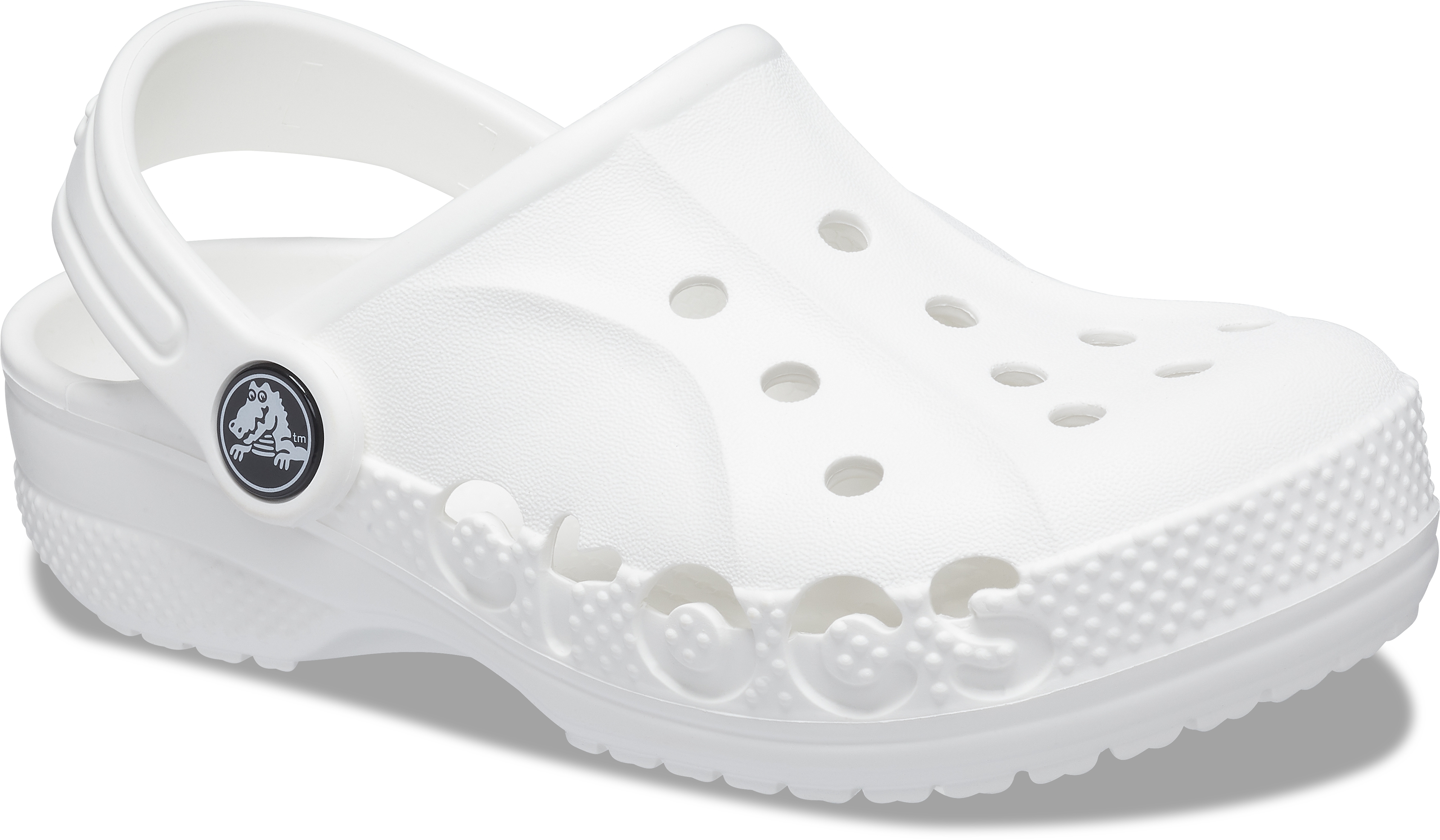 Кроксы детские Crocs Baya Clog 207013-100 28-29 белые фото2