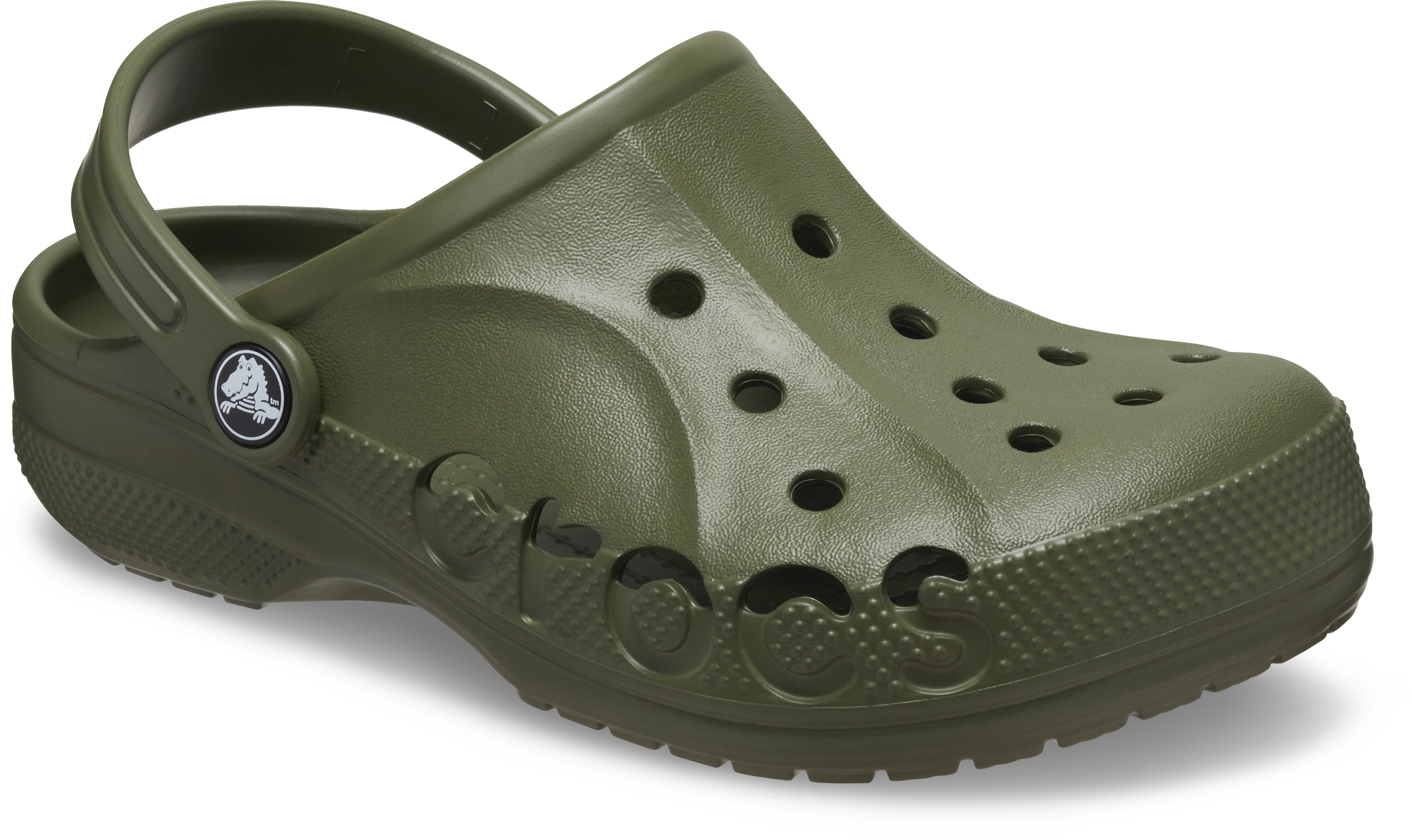 Кроксы детские Crocs Baya Clog 207013-309 28-29 хаки фото2