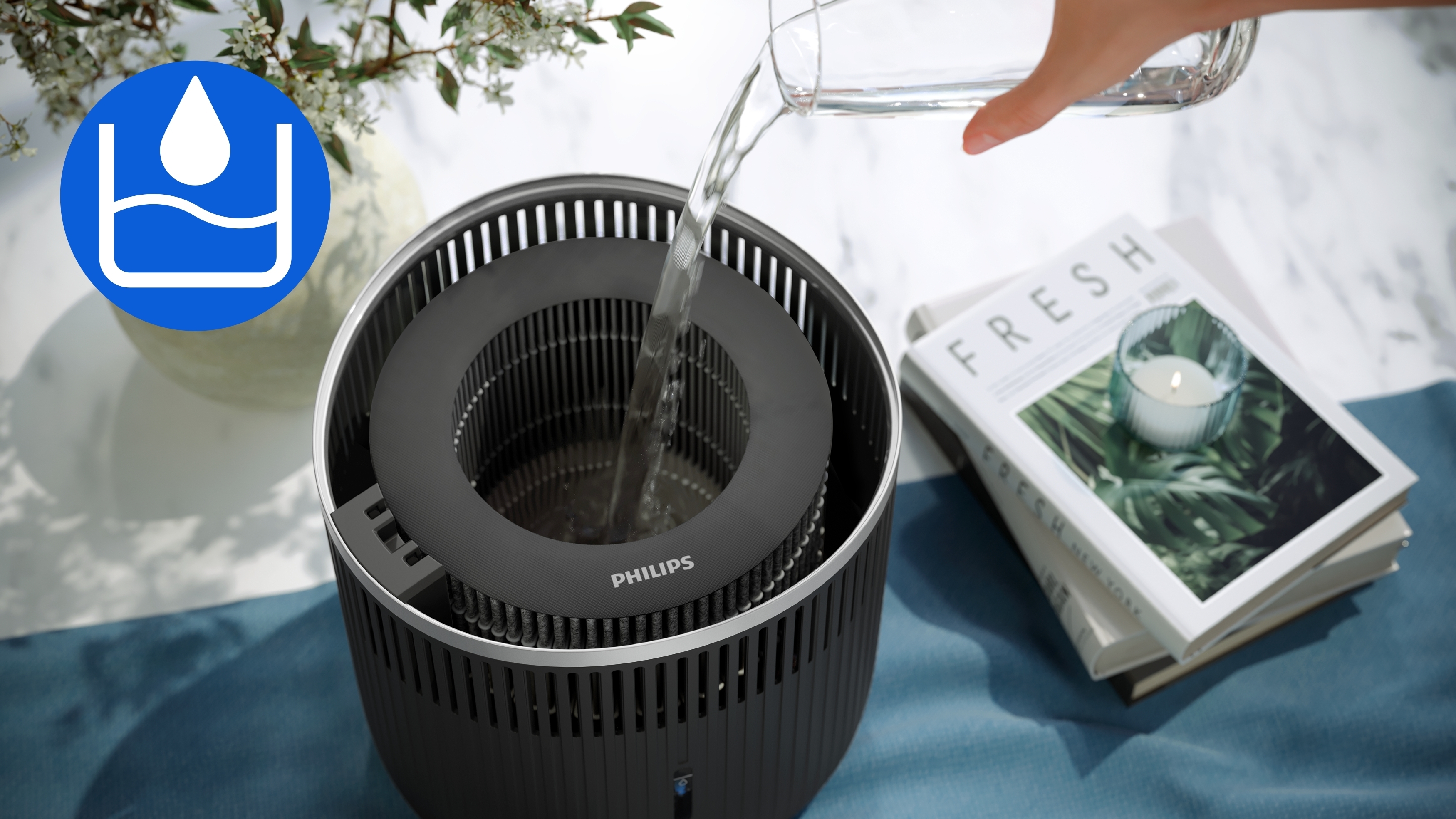 Увлажнитель воздуха Philips Series 4000 HU4210/03 фото 