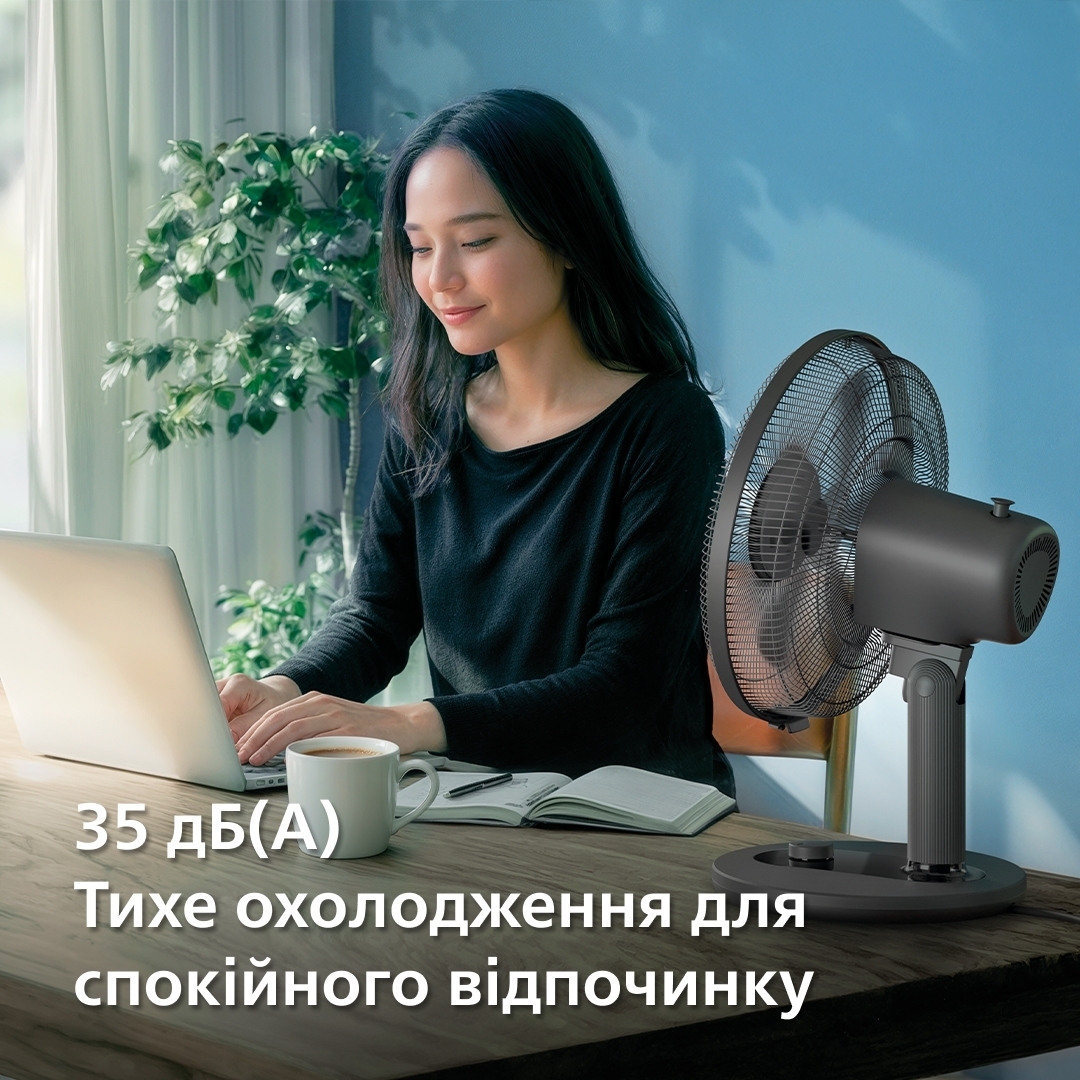 Вентилятор настольный Philips Series 1000 CX1030/01 фото 