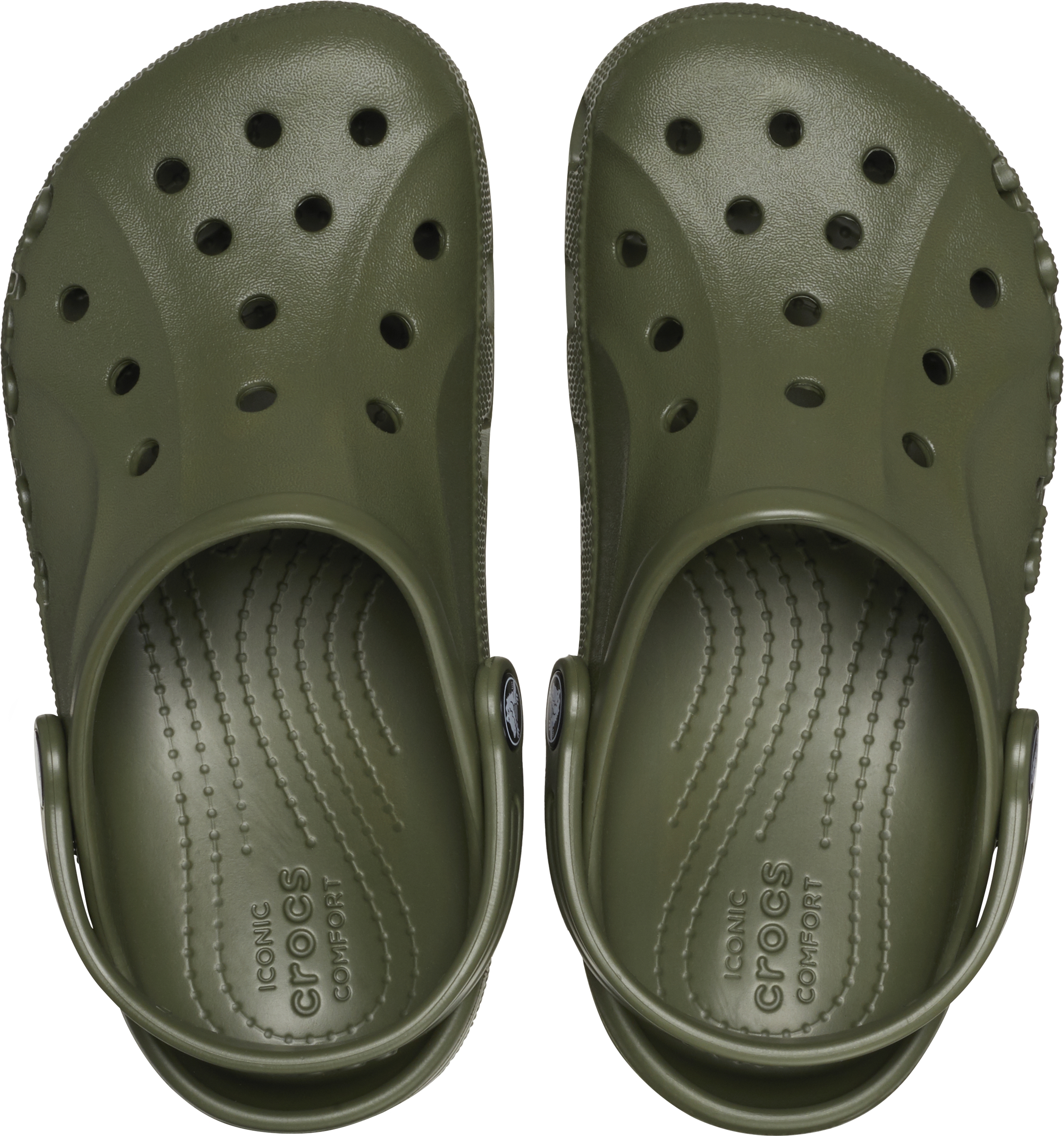 Кроксы детские Crocs Baya Clog 207013-309 34-35 хаки фото4