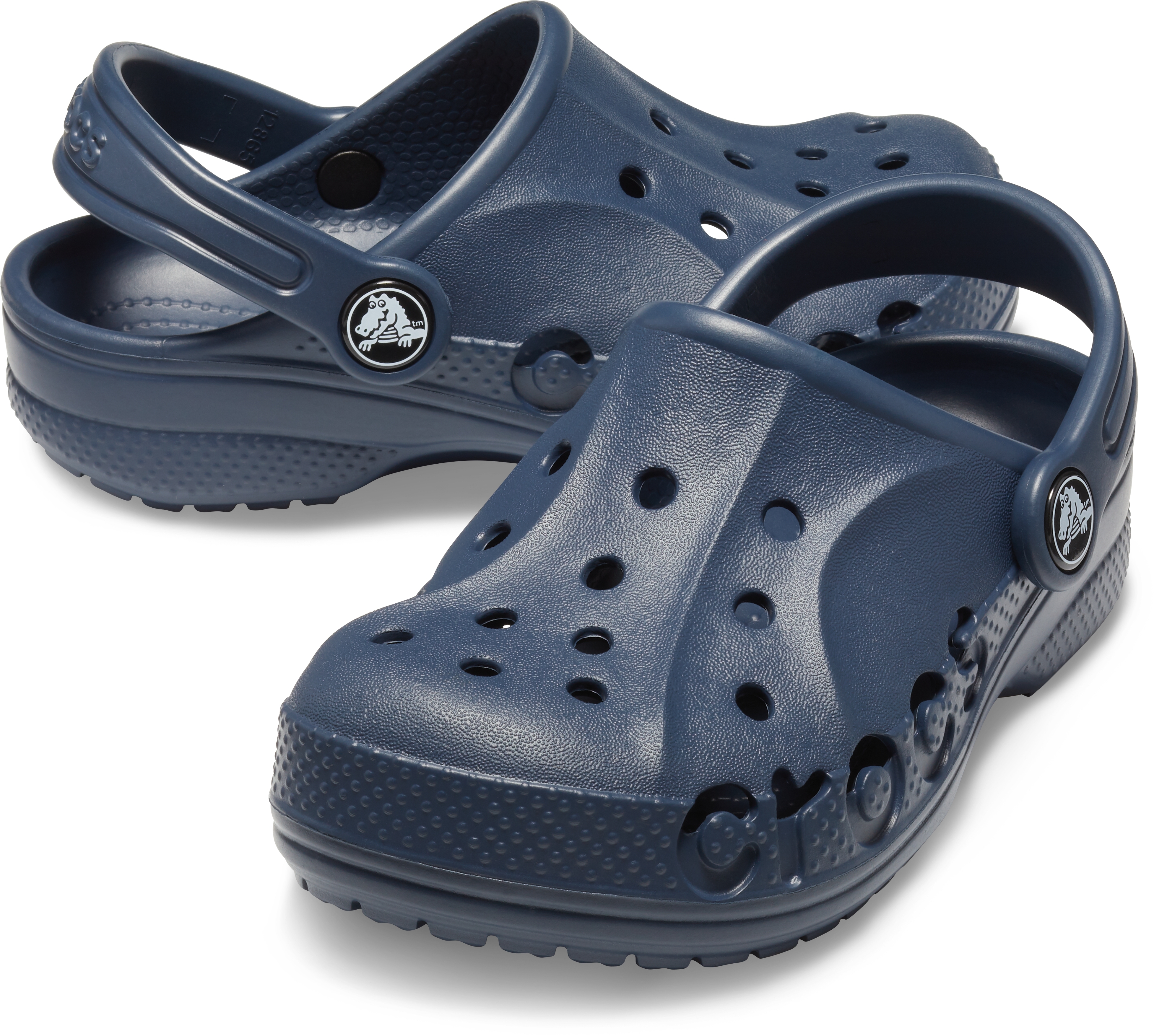 Кроксы детские Crocs Baya Clog 207013-410 32-33 темно-синие фото3