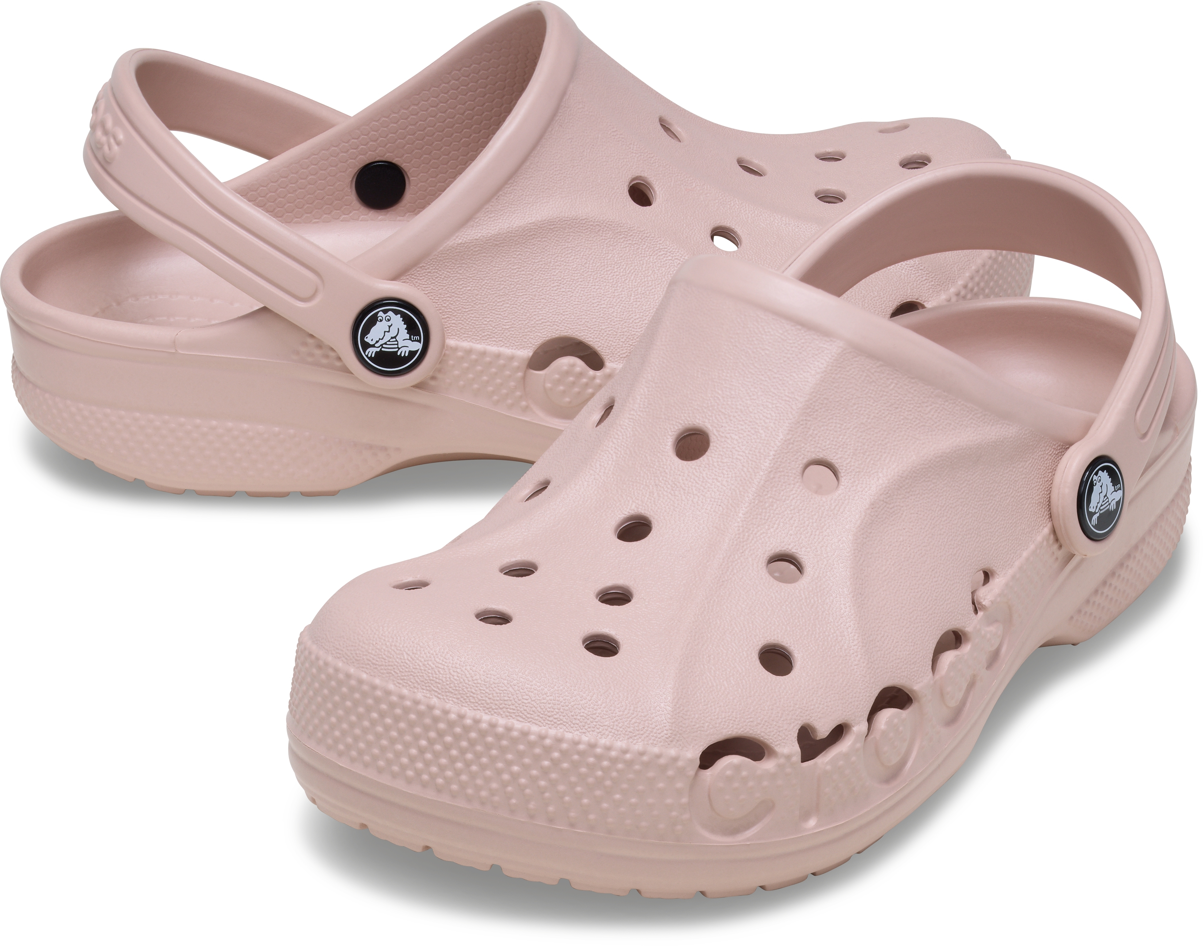 Кроксы детские Crocs Baya Clog 207013-6TY 29-30 светло-розовые фото3