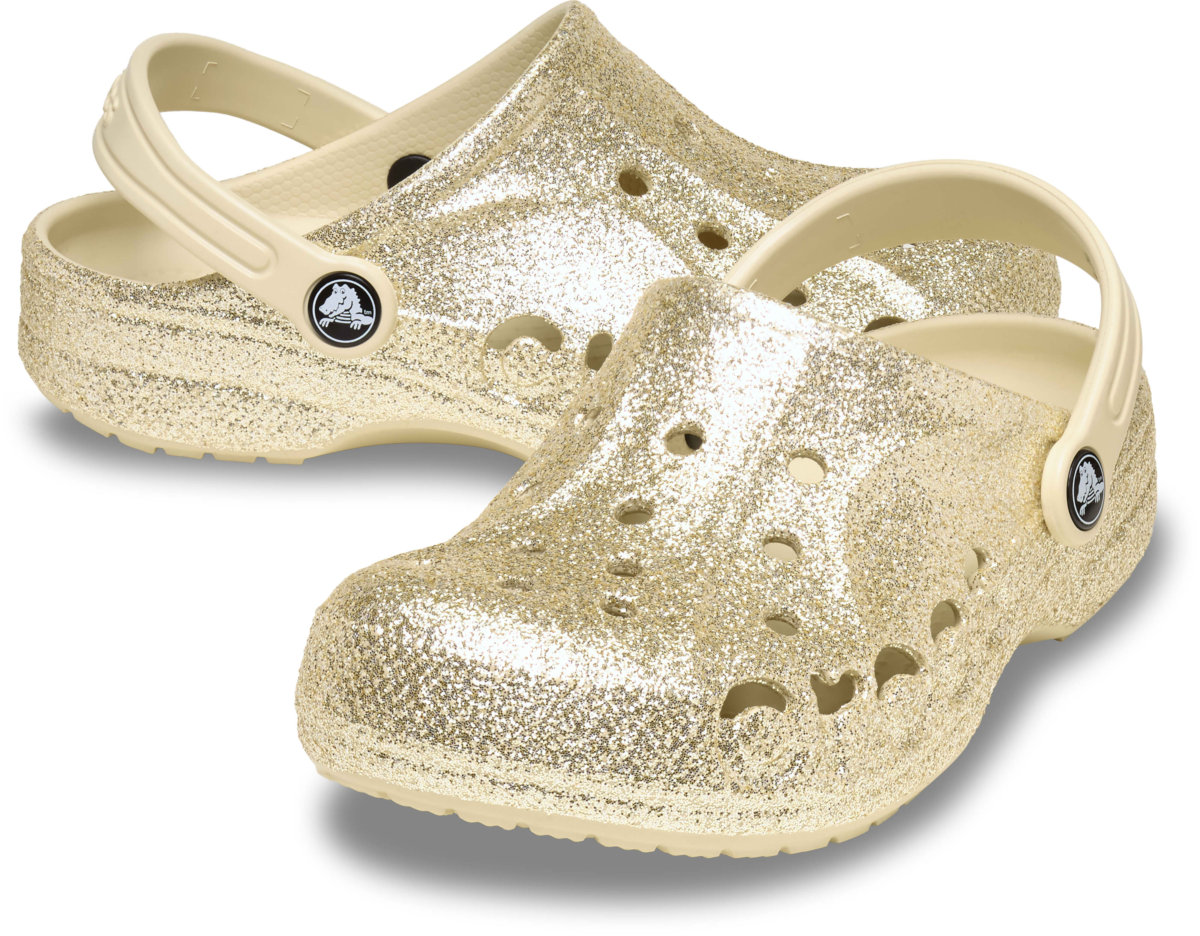 Кроксы для девочек Crocs 207015-11S 34-35 золотые фото4