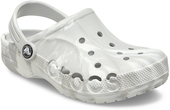 Кроксы детские Crocs Kids' Baya Marbled Clog 207016-1FS 33-34 серые фото3