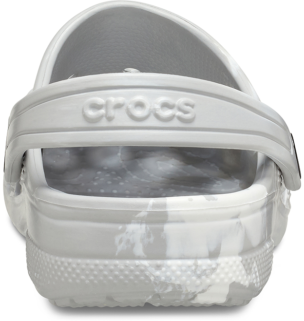 Кроксы детские Crocs Kids' Baya Marbled Clog 207016-1FS 34-35 серые фото6