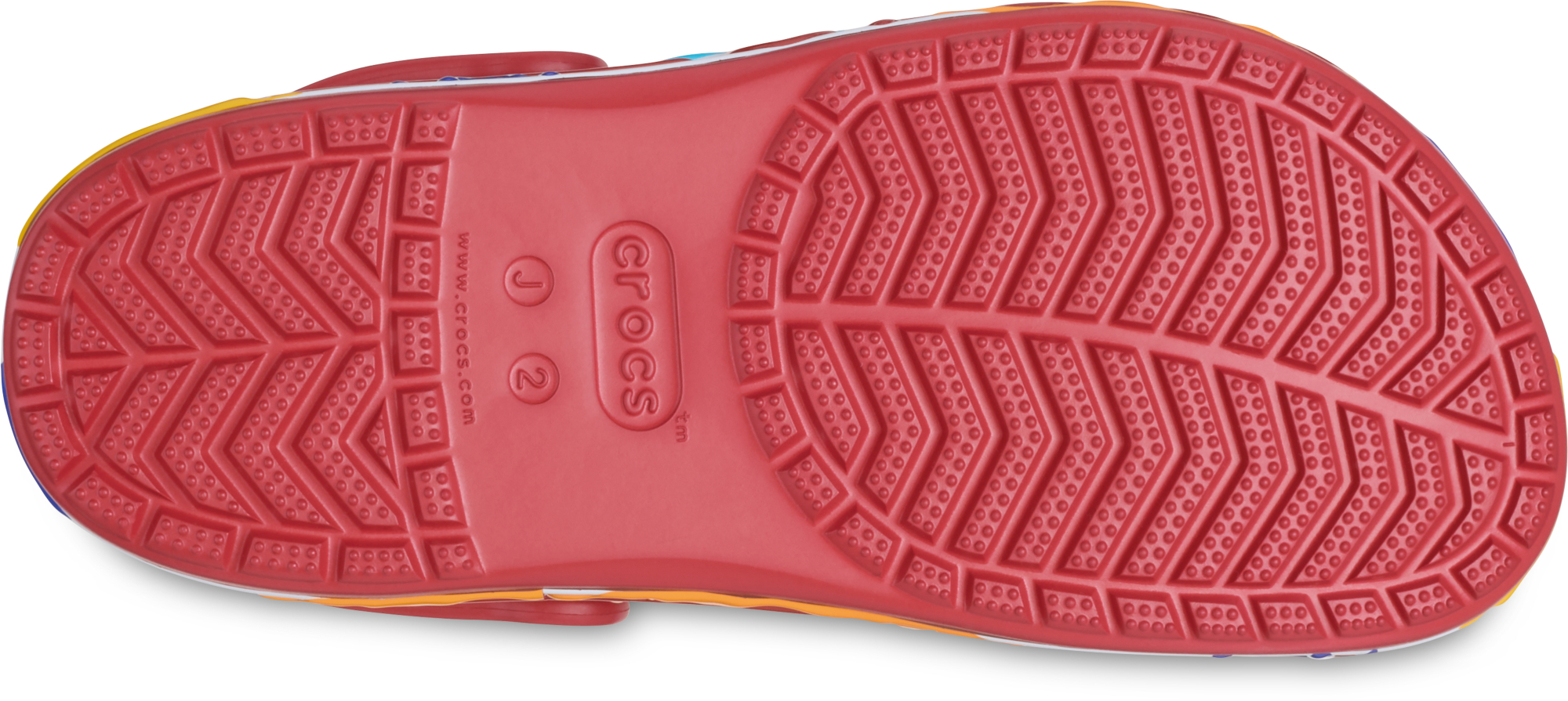Кроксы детские Crocs Bayaband Clog 211682-6EN 28-29 красные фото6