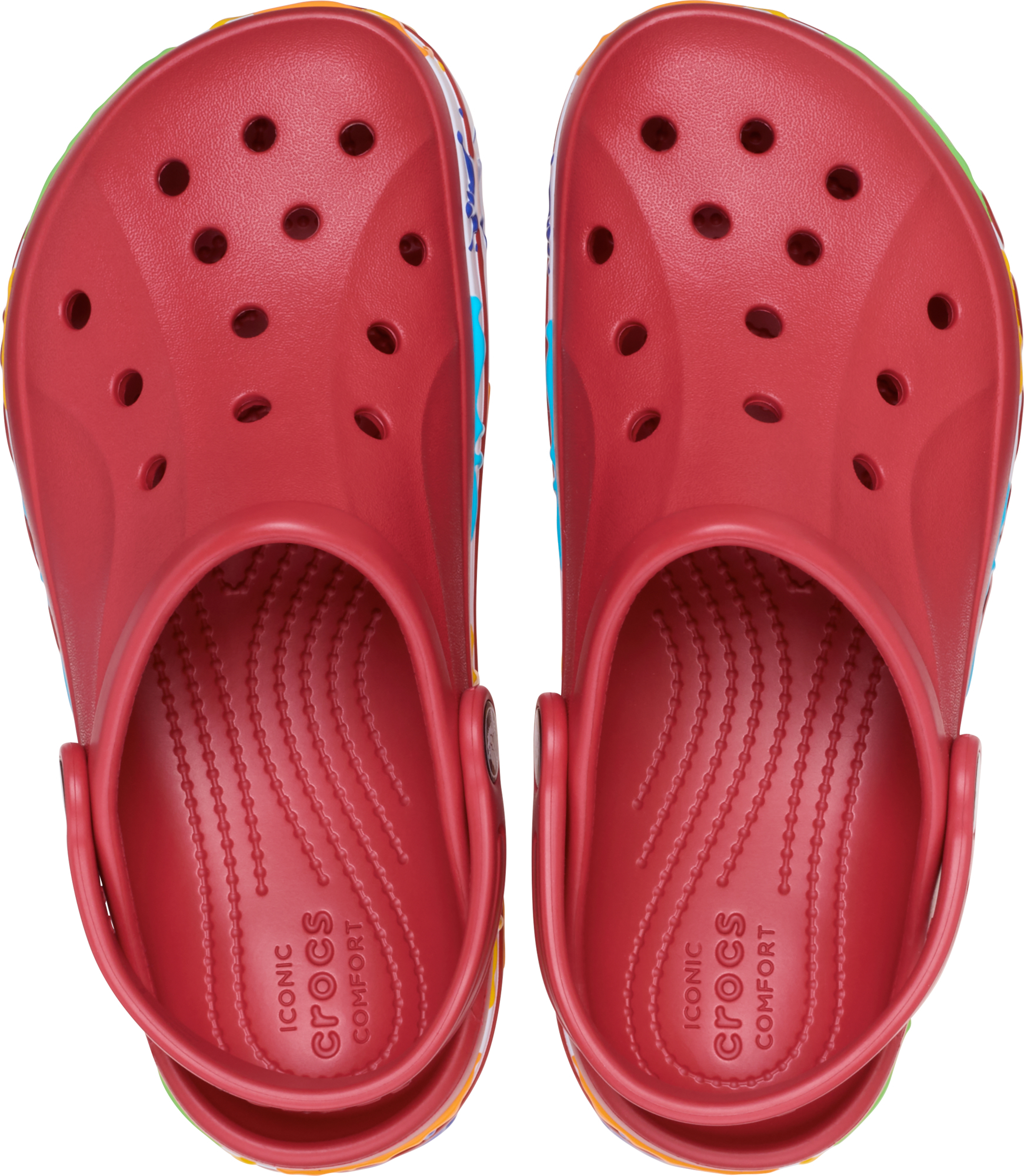 Кроксы детские Crocs Bayaband Clog 211682-6EN 29-30 красные фото4