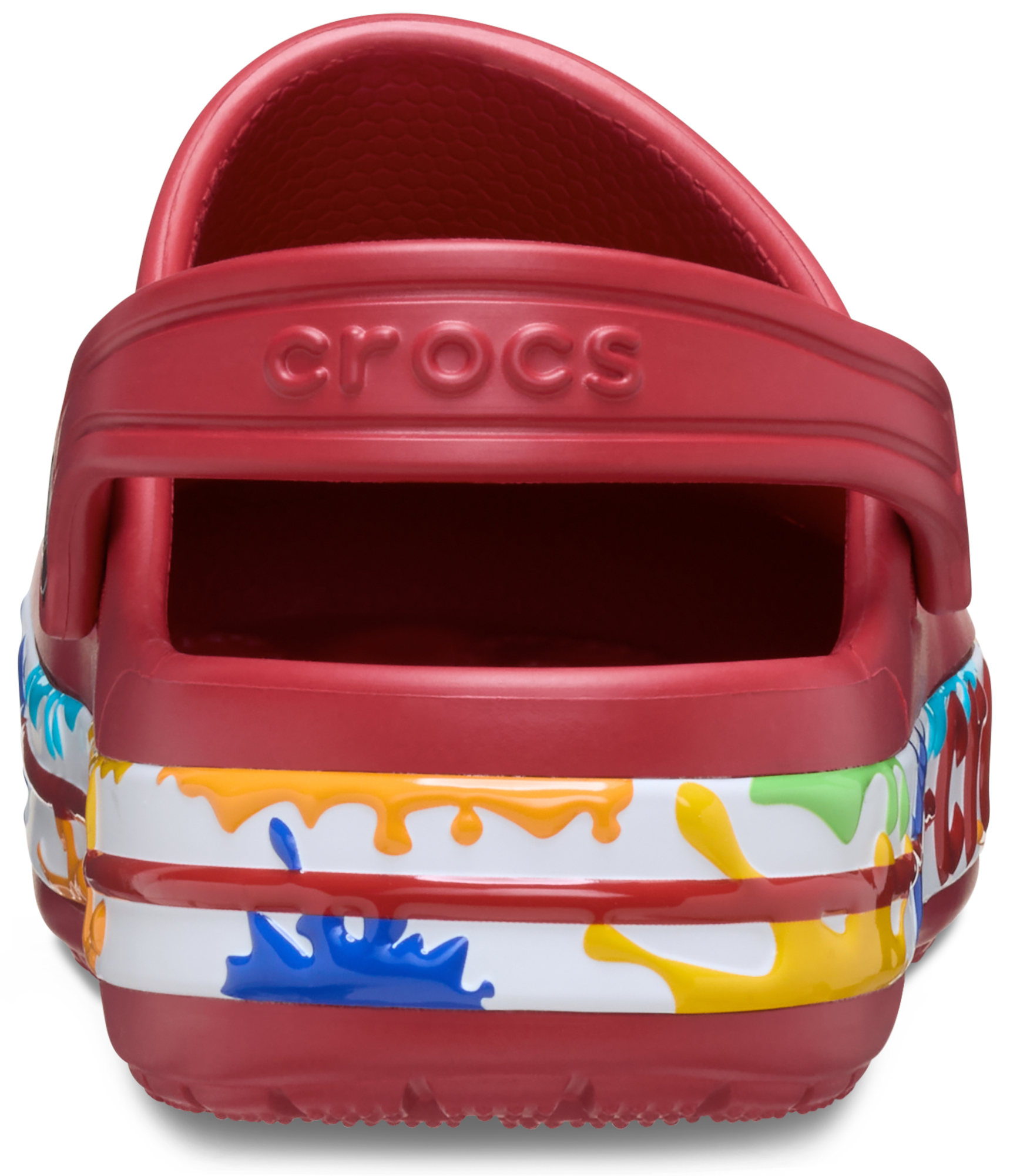 Кроксы детские Crocs Bayaband Clog 211682-6EN 30-31 красные фото5
