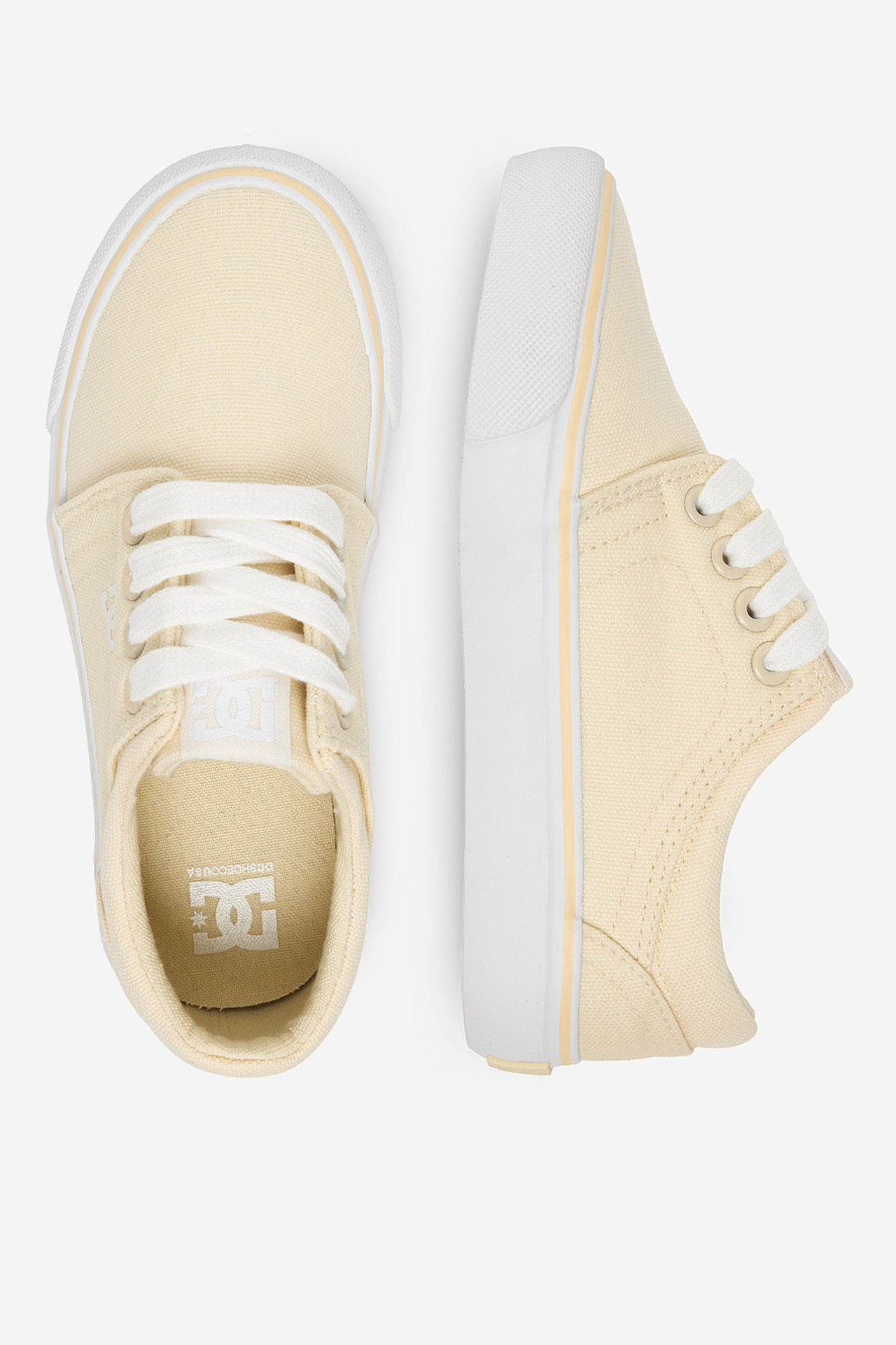 Кеды для девочек DC Shoes LEA-ZL-DC005 32 желтые фото6