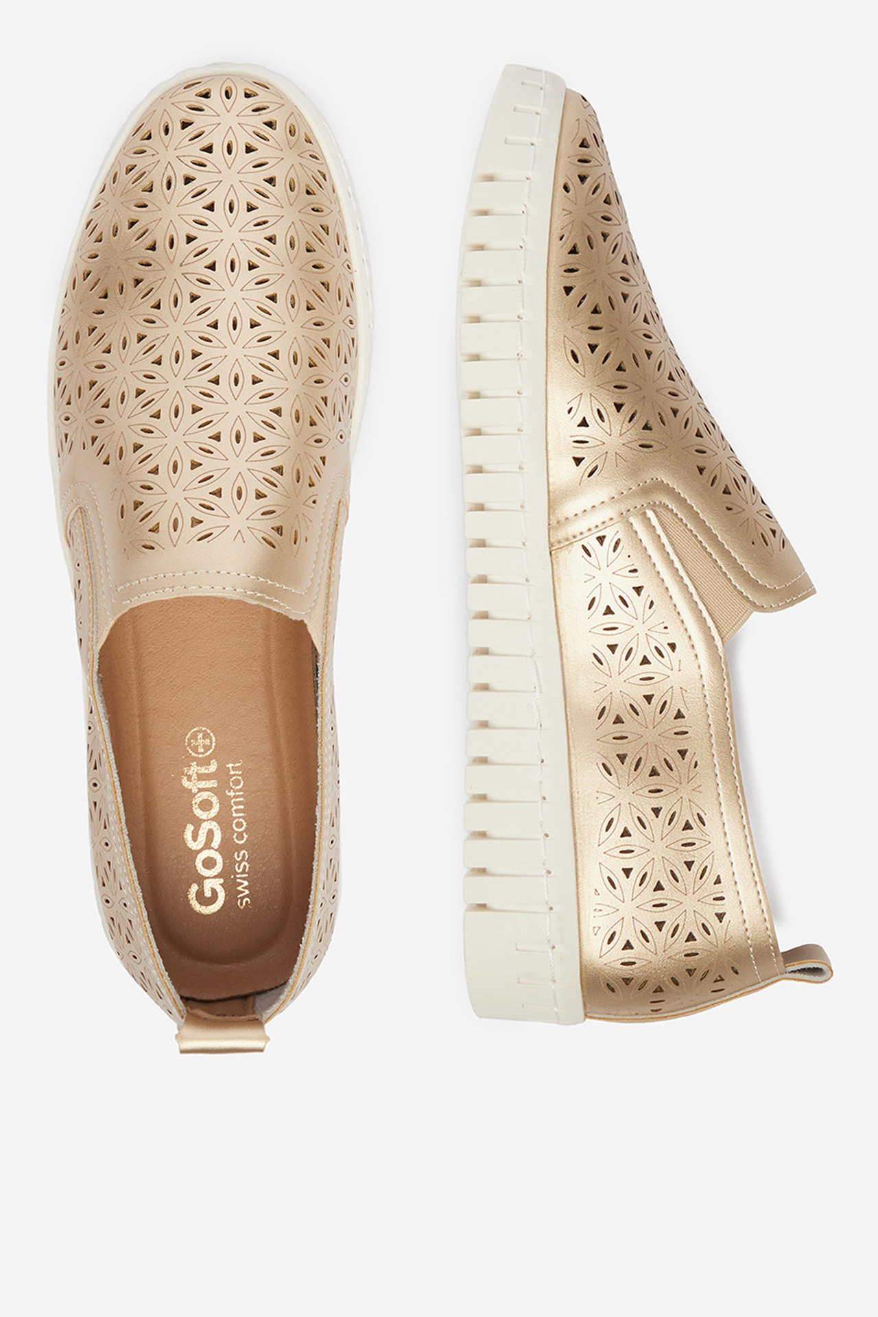 Мокасины женские Go Soft CB159-2 36 золотые фото5