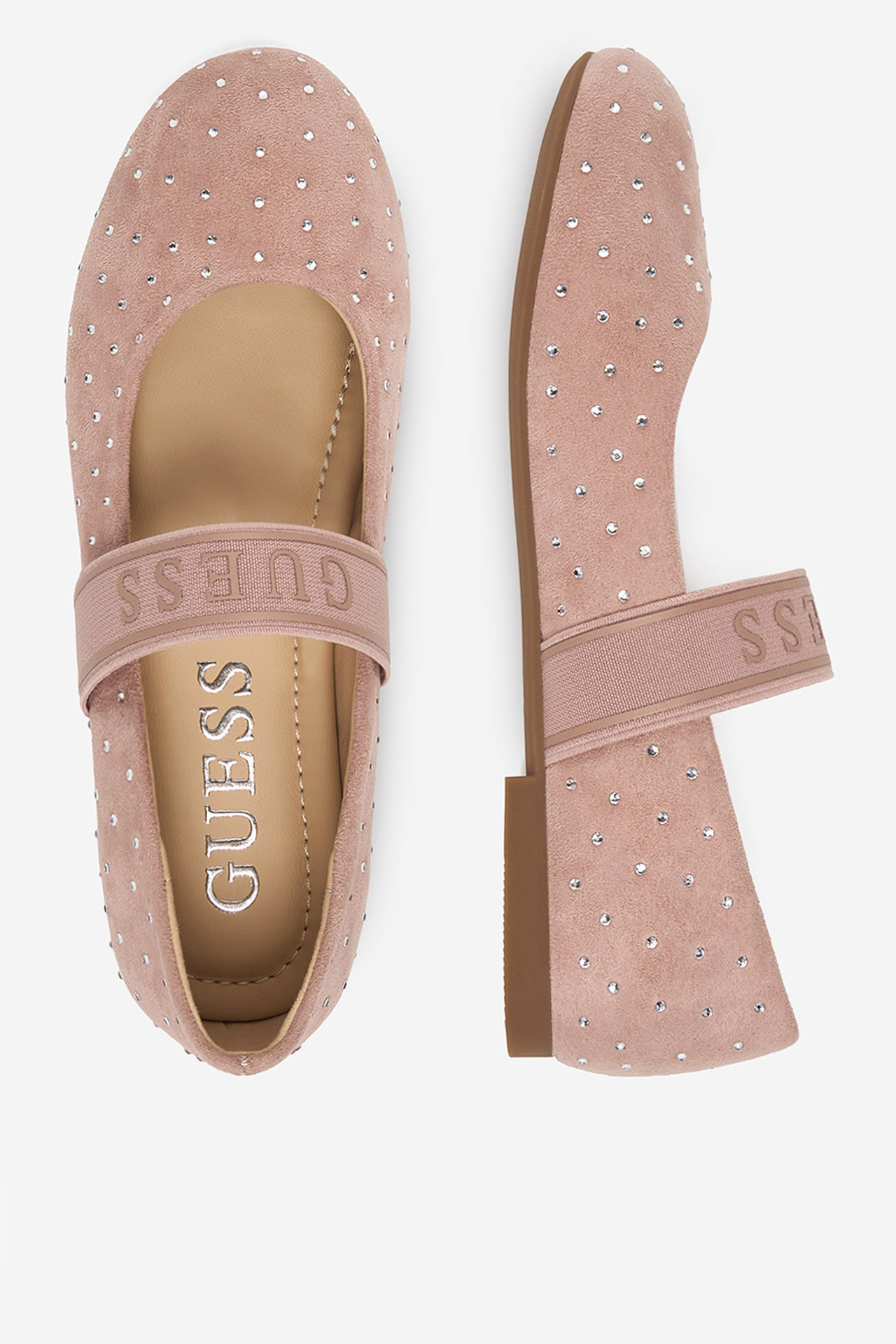 Балетки для девочек Guess CS6666-04 36 розовые фото6
