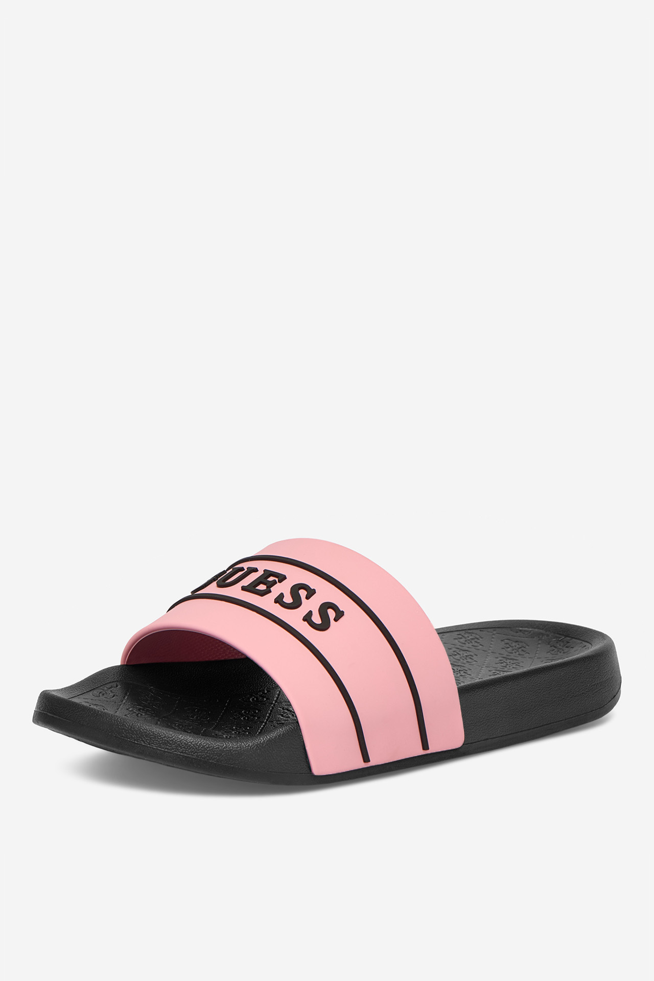 Шлепанцы для девочек Guess K250041(DZ) 36 розовые фото3
