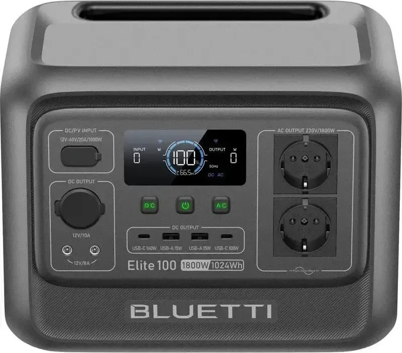 Зарядна портативна електростанція Bluetti Elite 100 V2фото