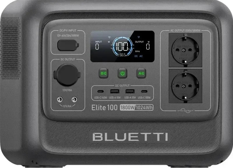 Зарядна портативна електростанція Bluetti Elite 100 V2фото
