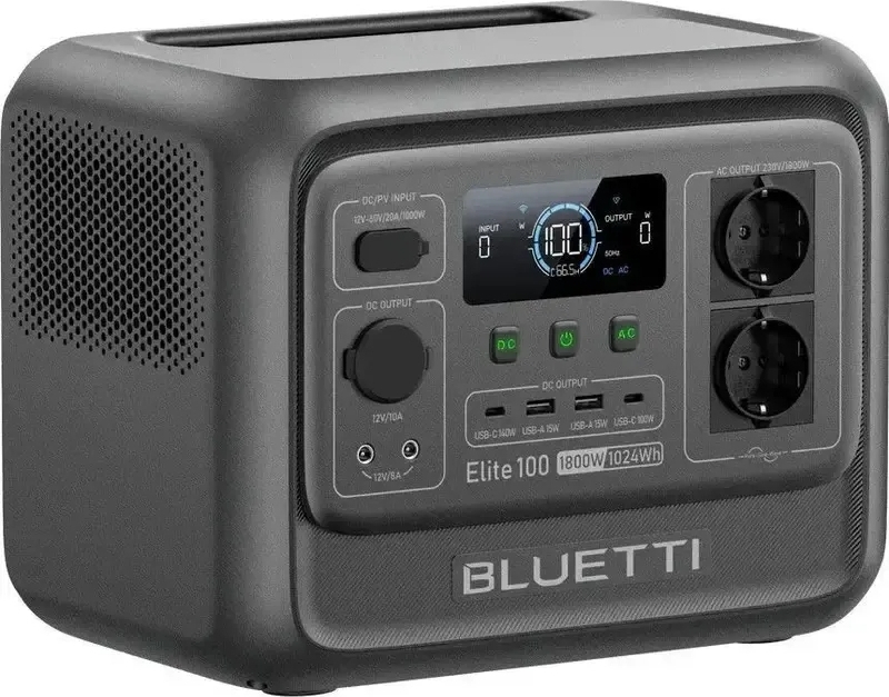 Зарядна портативна електростанція Bluetti Elite 100 V2фото