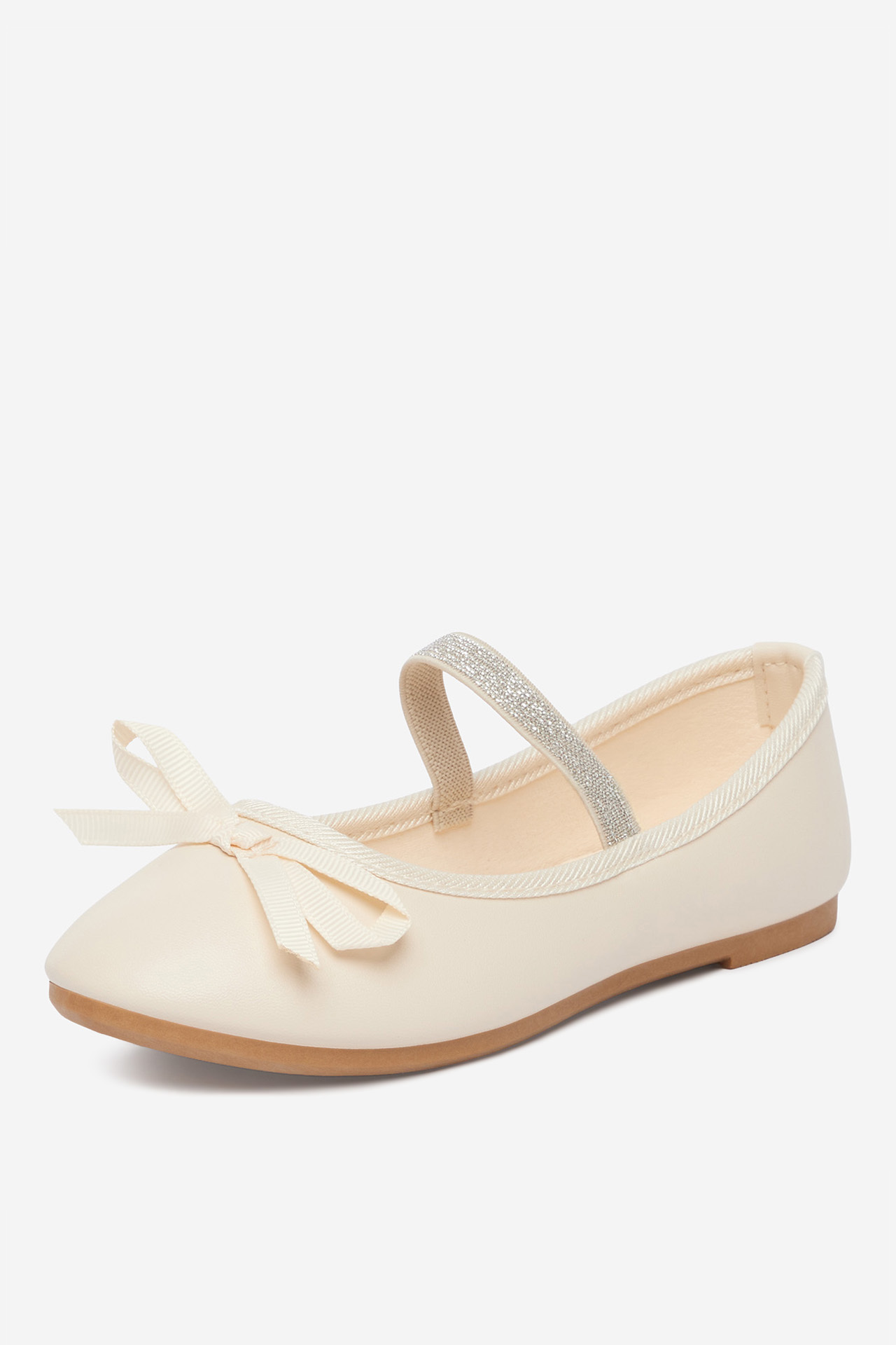Балетки для девочек Jenny CSS20574-01 26 бежевые фото2