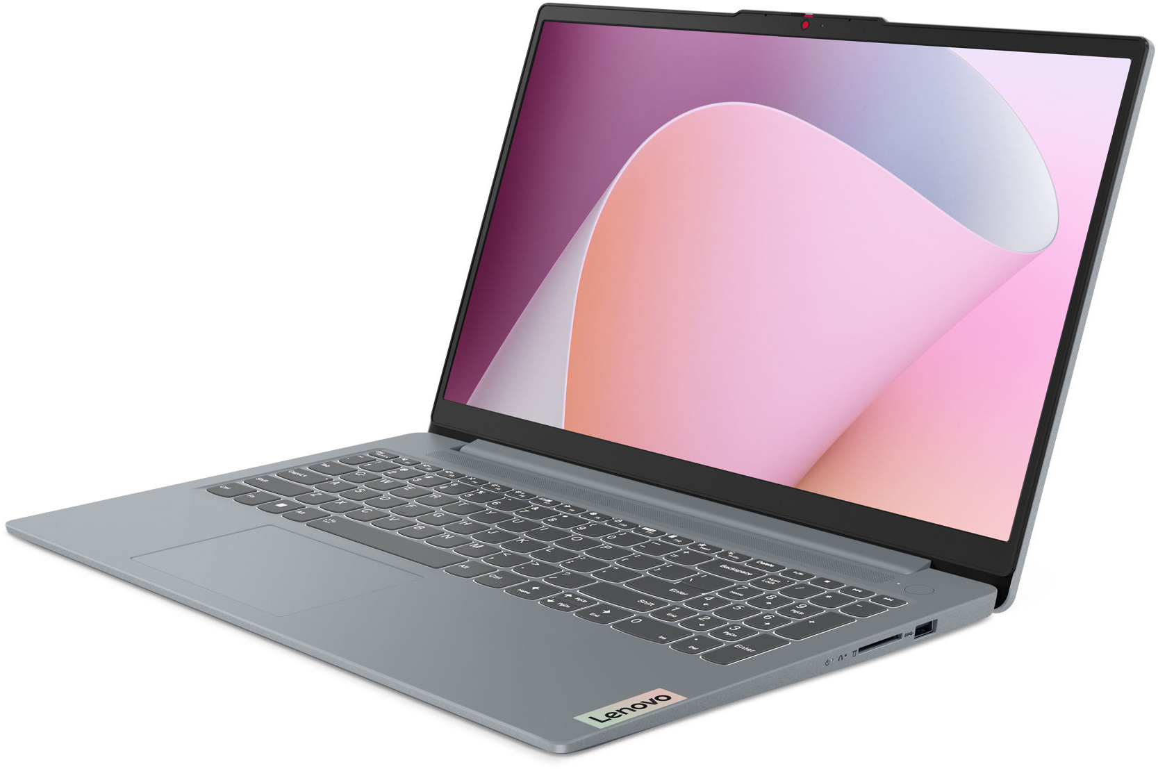 Ноутбук LENOVO IdeaPad Slim 3 15AMN8 Arctic Grey (82XQ01KARA) фото 3