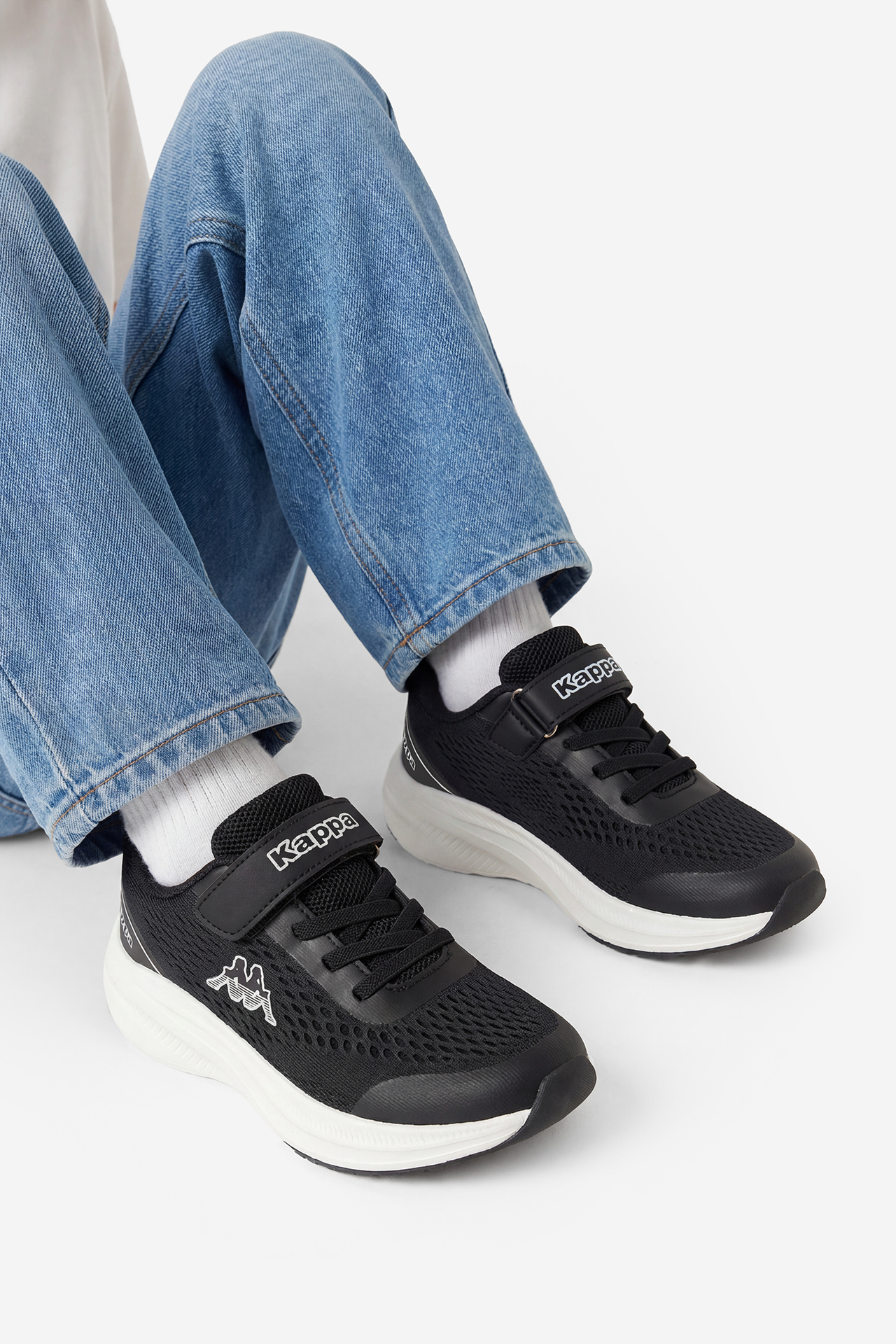 Кроссовки для мальчиков Kappa SS24-3C009(IV)CH 29 черные фото2
