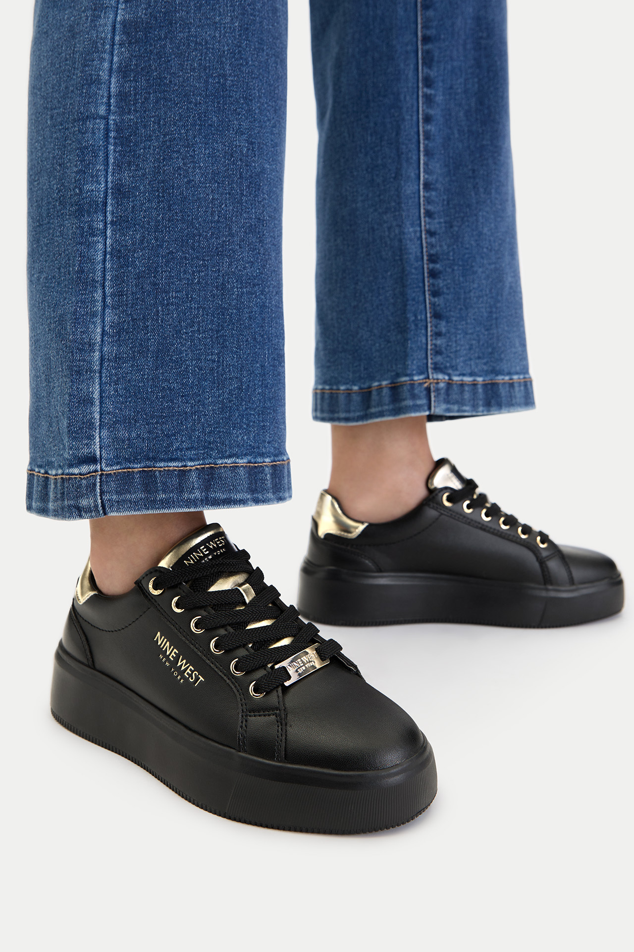 Кроссовки женские Nine West ALIA-01 37 черные фото2