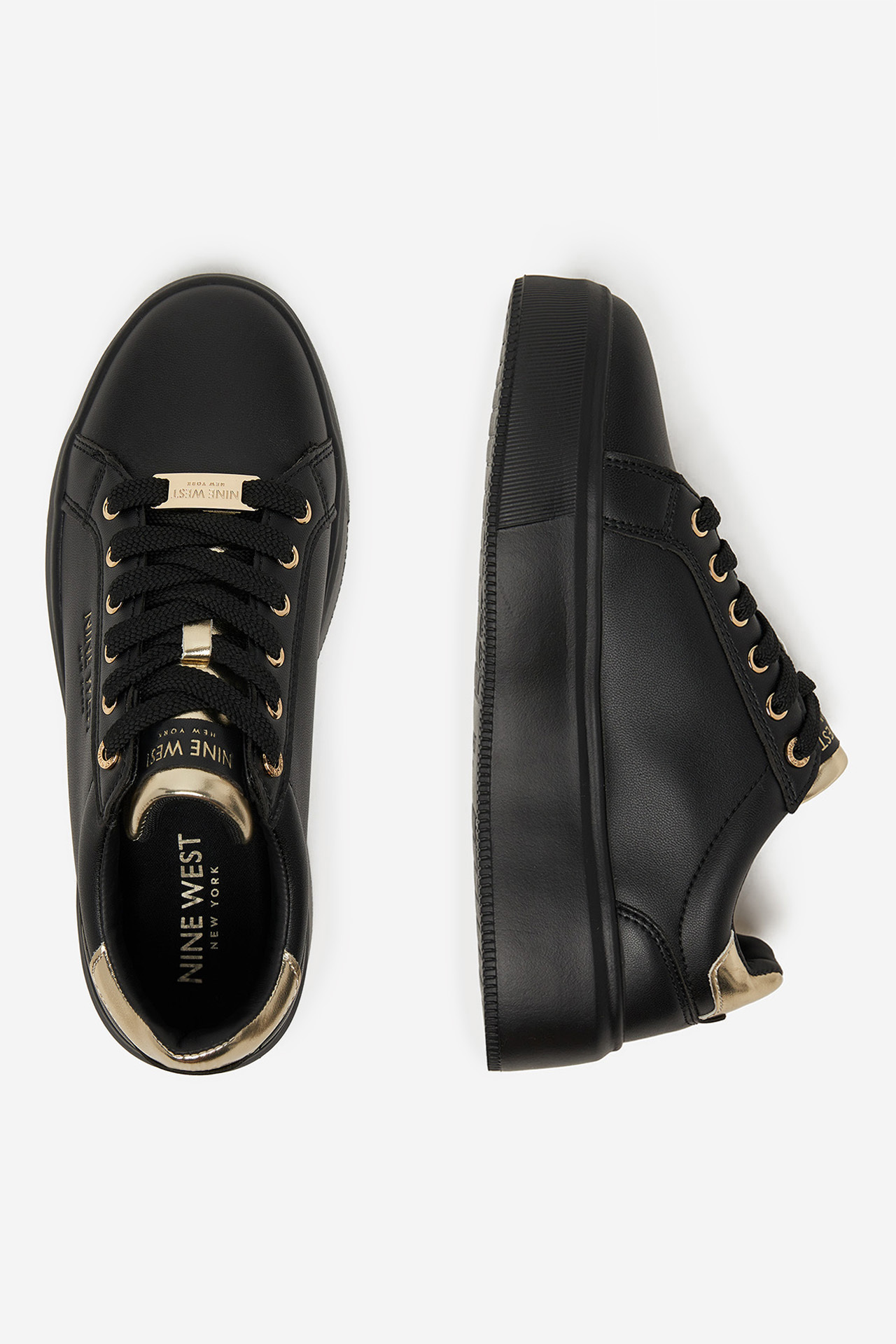 Кроссовки женские Nine West ALIA-01 37 черные фото5