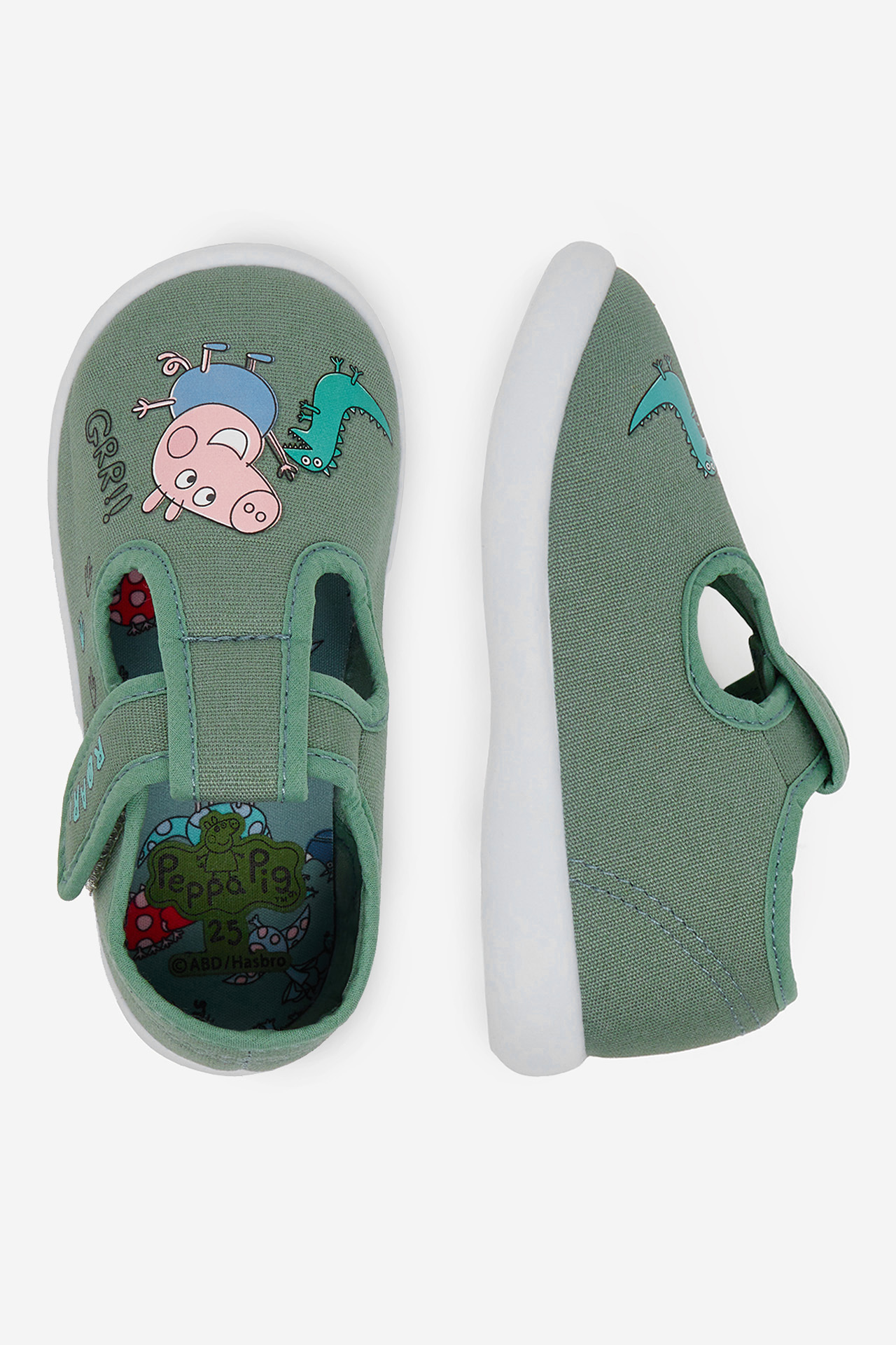 Кеди для дівчаток Peppa Pig CM-334PP 23 зелені фото6