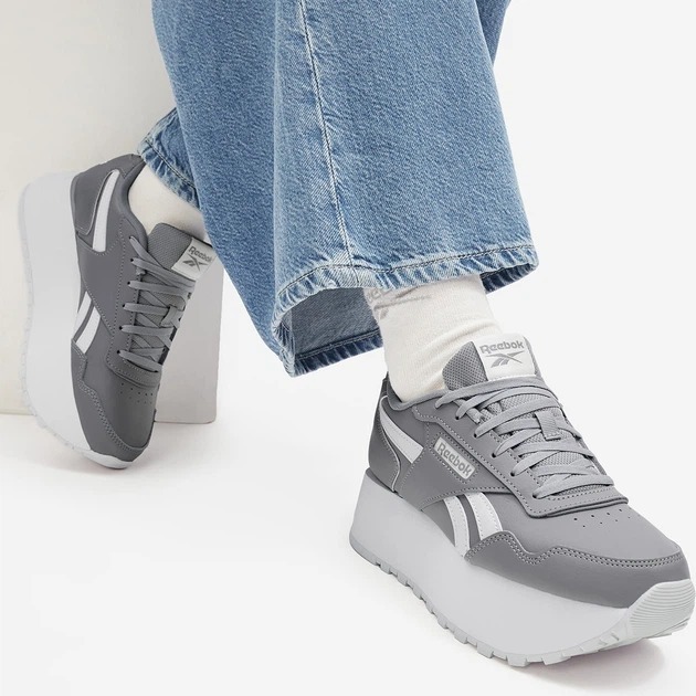 Кроссовки женские Reebok 100223025 36 серые фото8