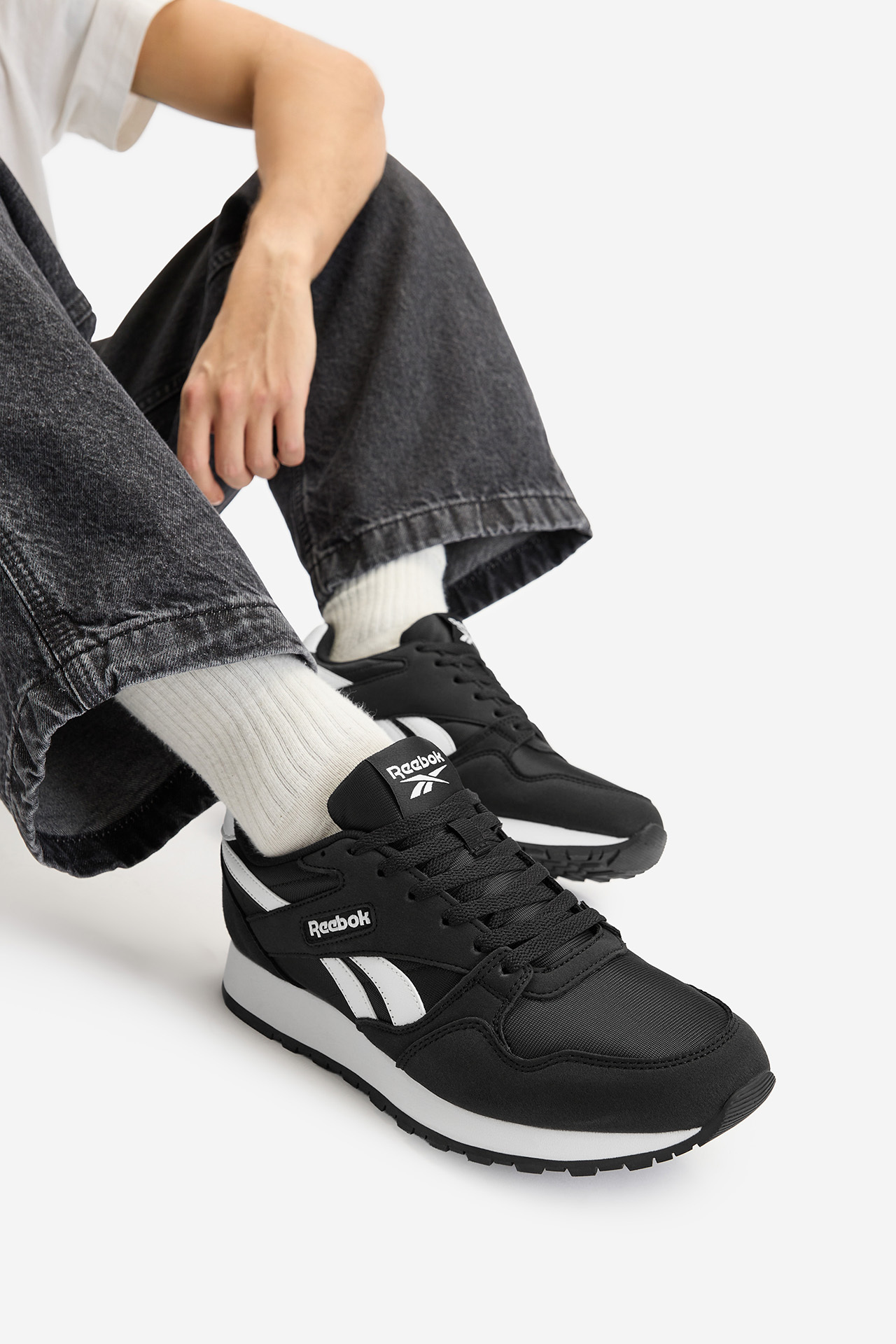 Кроссовки мужские Reebok 100250368 44 черные фото8