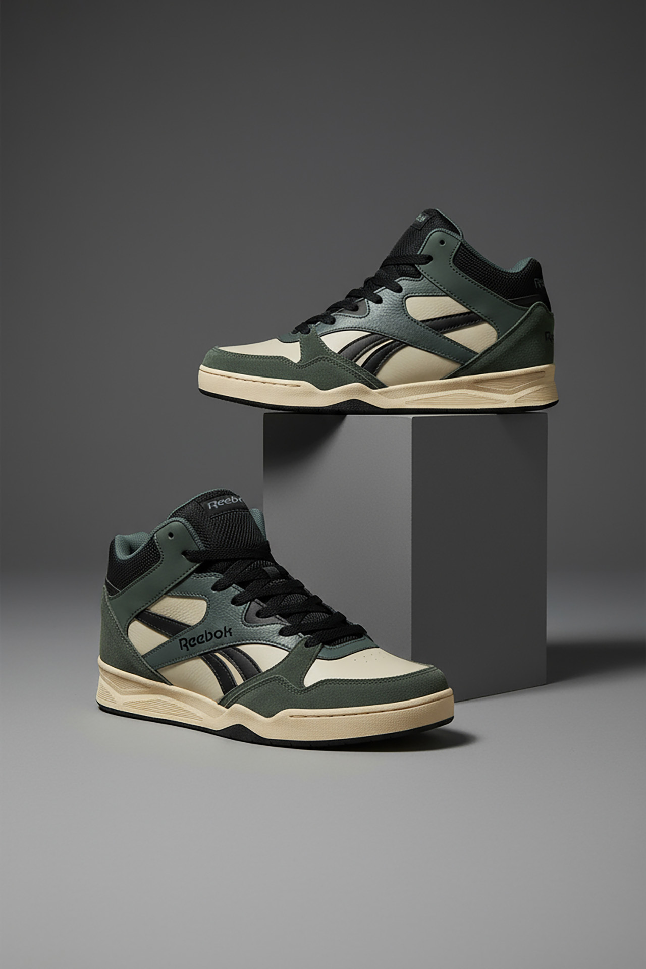 Кеди чоловічі Reebok BB4900 MID AR30109M-CGB 45 кремові фото8