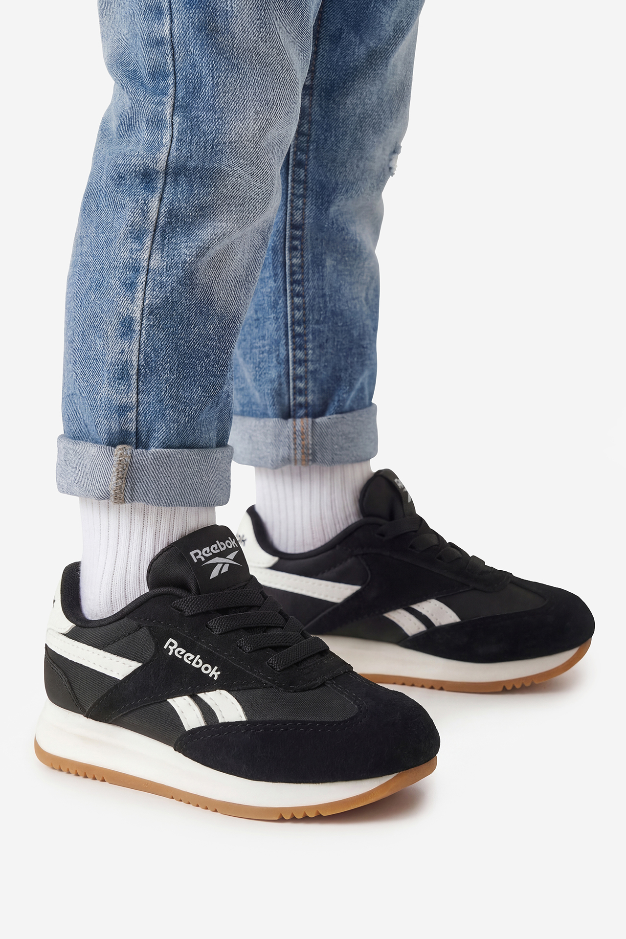 Кросівки для хлопчиків Reebok AR30309TBWT 27 чорні фото8