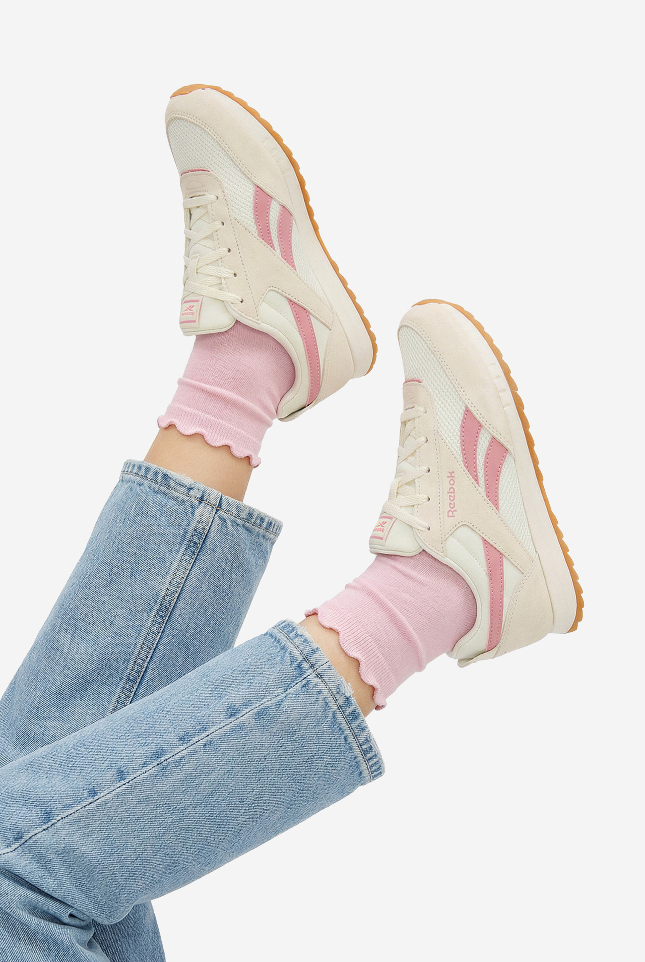 Кеды женские Reebok AR30315GCQT 38 кремовые фото8