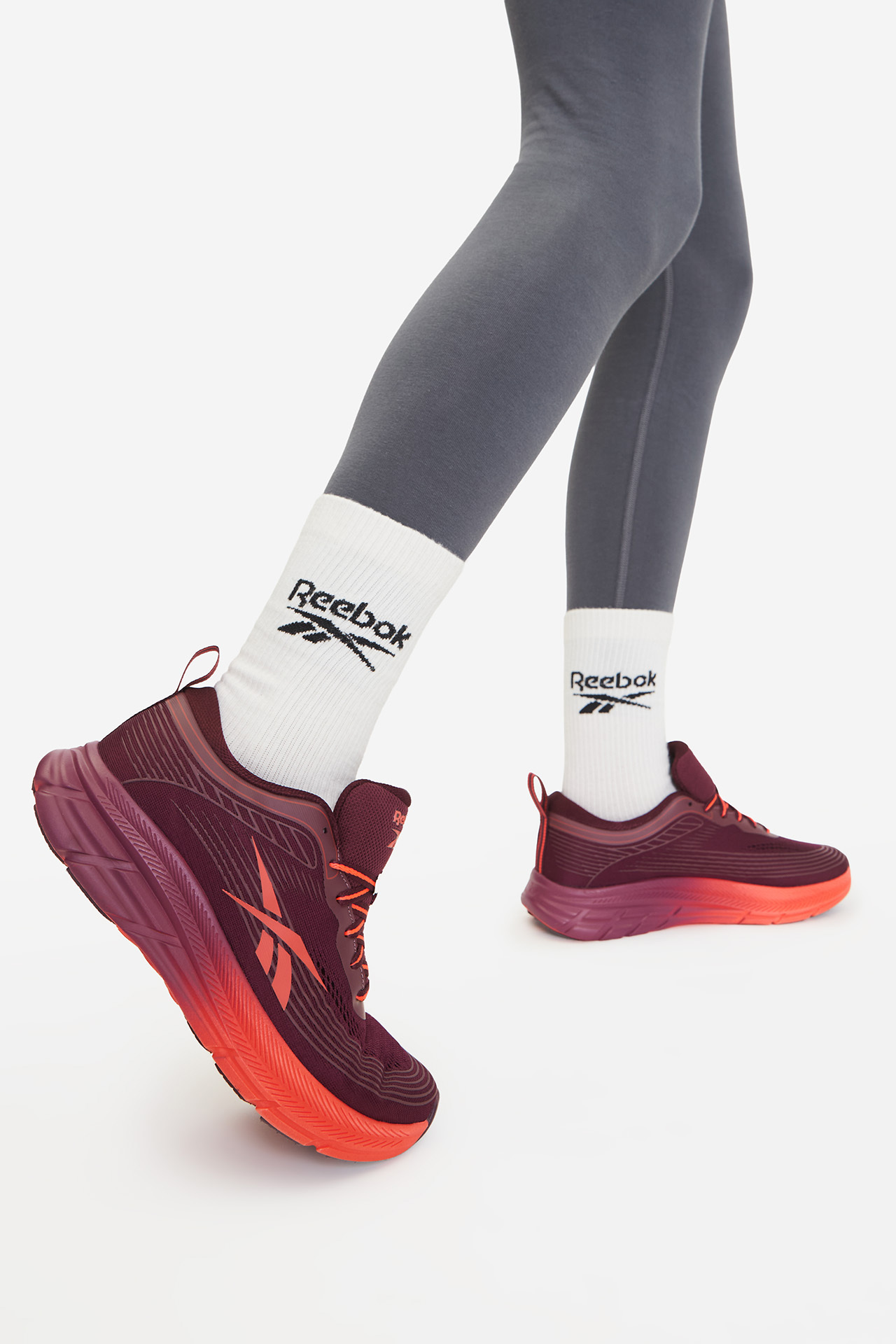 Кросівки жіночі Reebok 100249491 40 бордові фото8