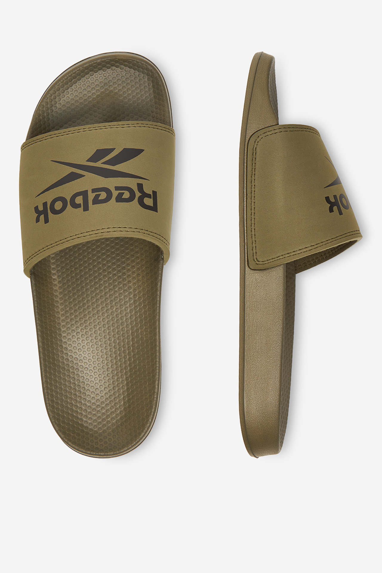 Шльопанці чоловічі Reebok 3C069-2 44 зелені фото4