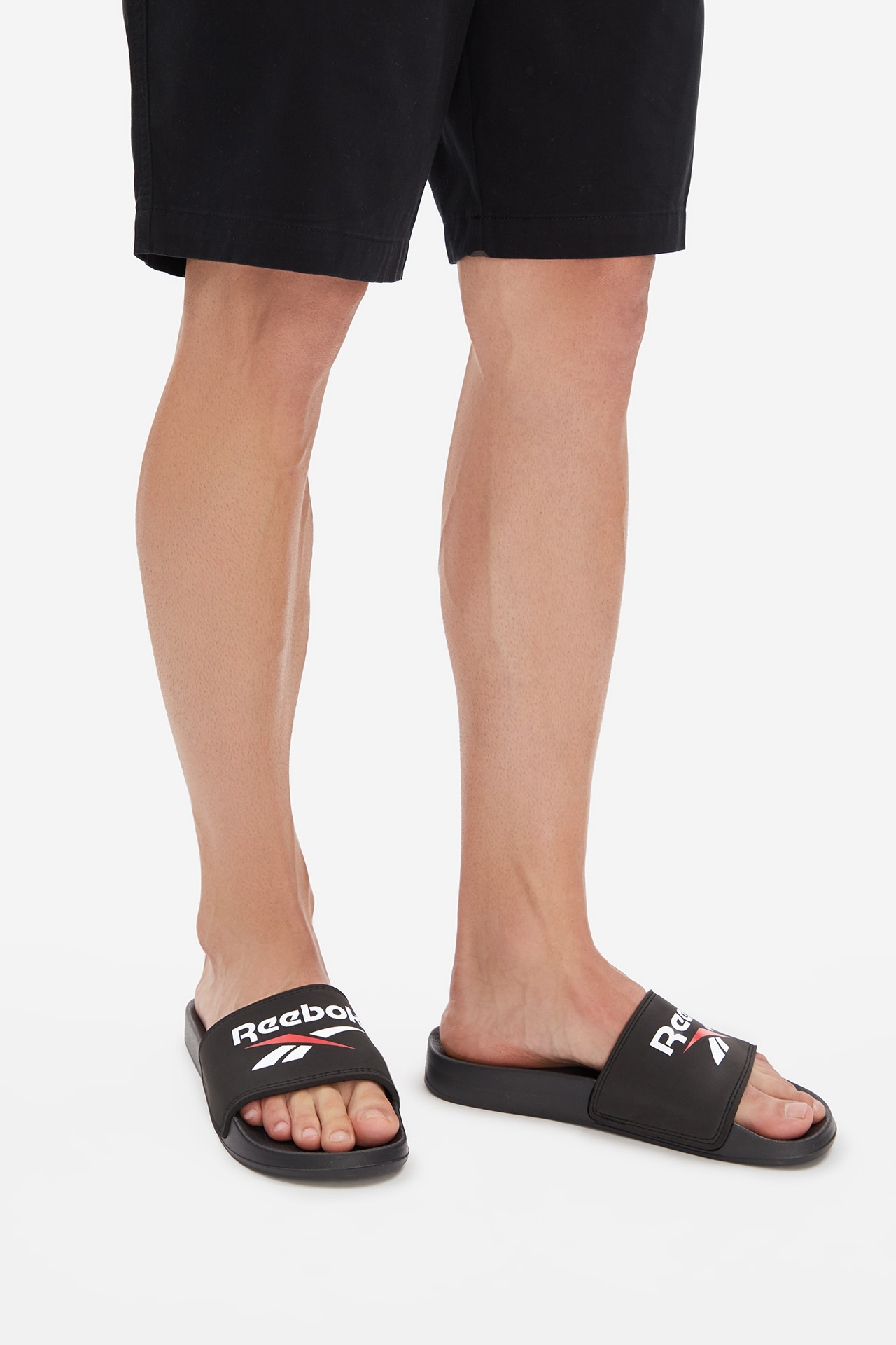 Шлепанцы мужские Reebok 3C069-2 46 черные фото8