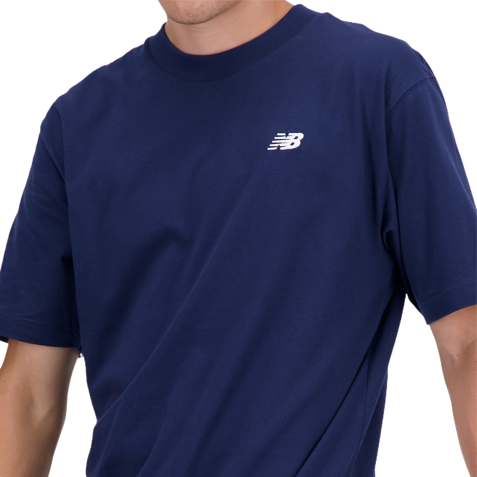 Футболка чоловіча New Balance Small Logo MT41509NNY L синяфото