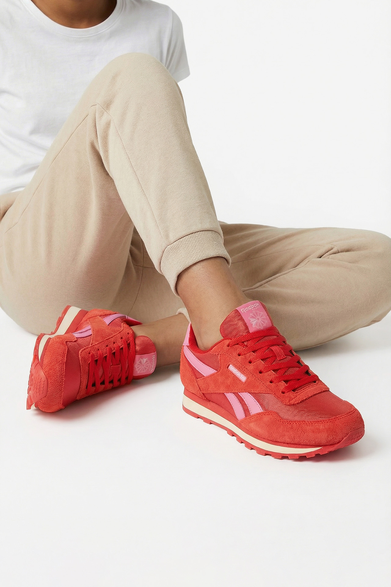 Кроссовки подростковые Reebok AZ 100250703 36 красные фото8