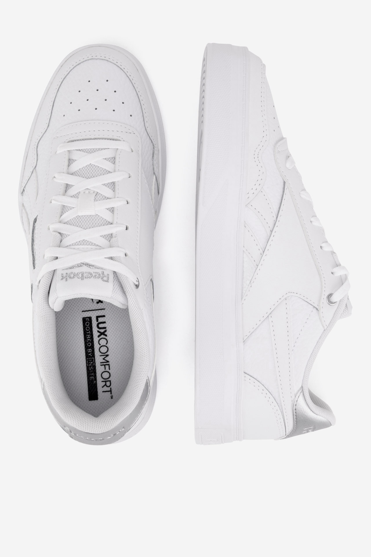Кеды женские Reebok 100208928 40 белые фото4