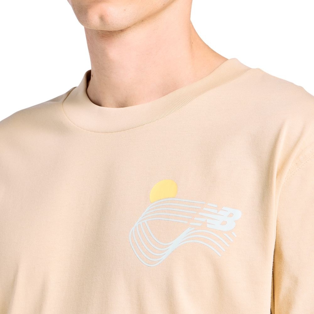 Футболка чоловіча New Balance Sun T-Shirt MT6127ULABC S пісочнафото