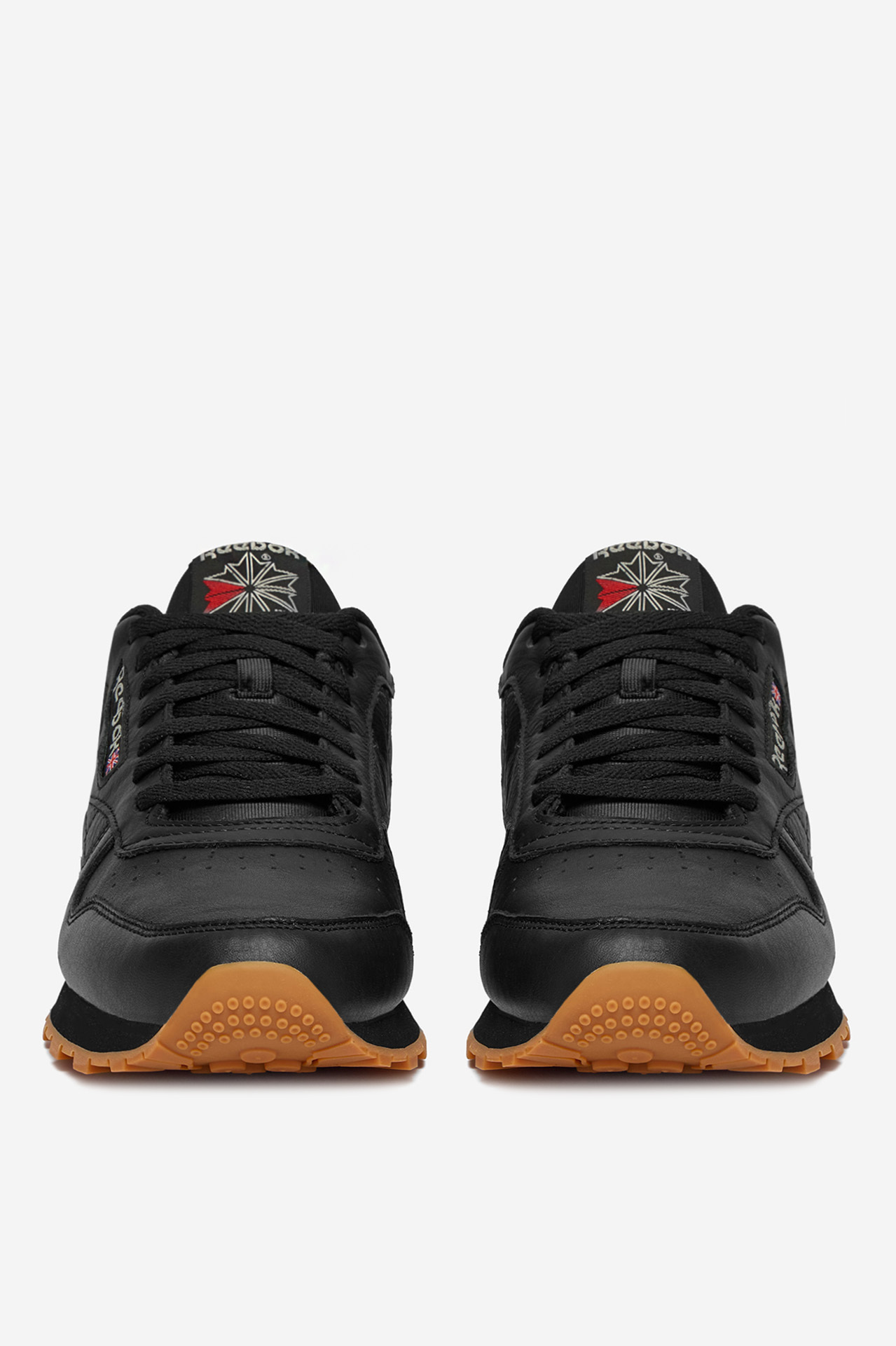 Кроссовки мужские Reebok LEATHER 100008493 42,5 черные фото3