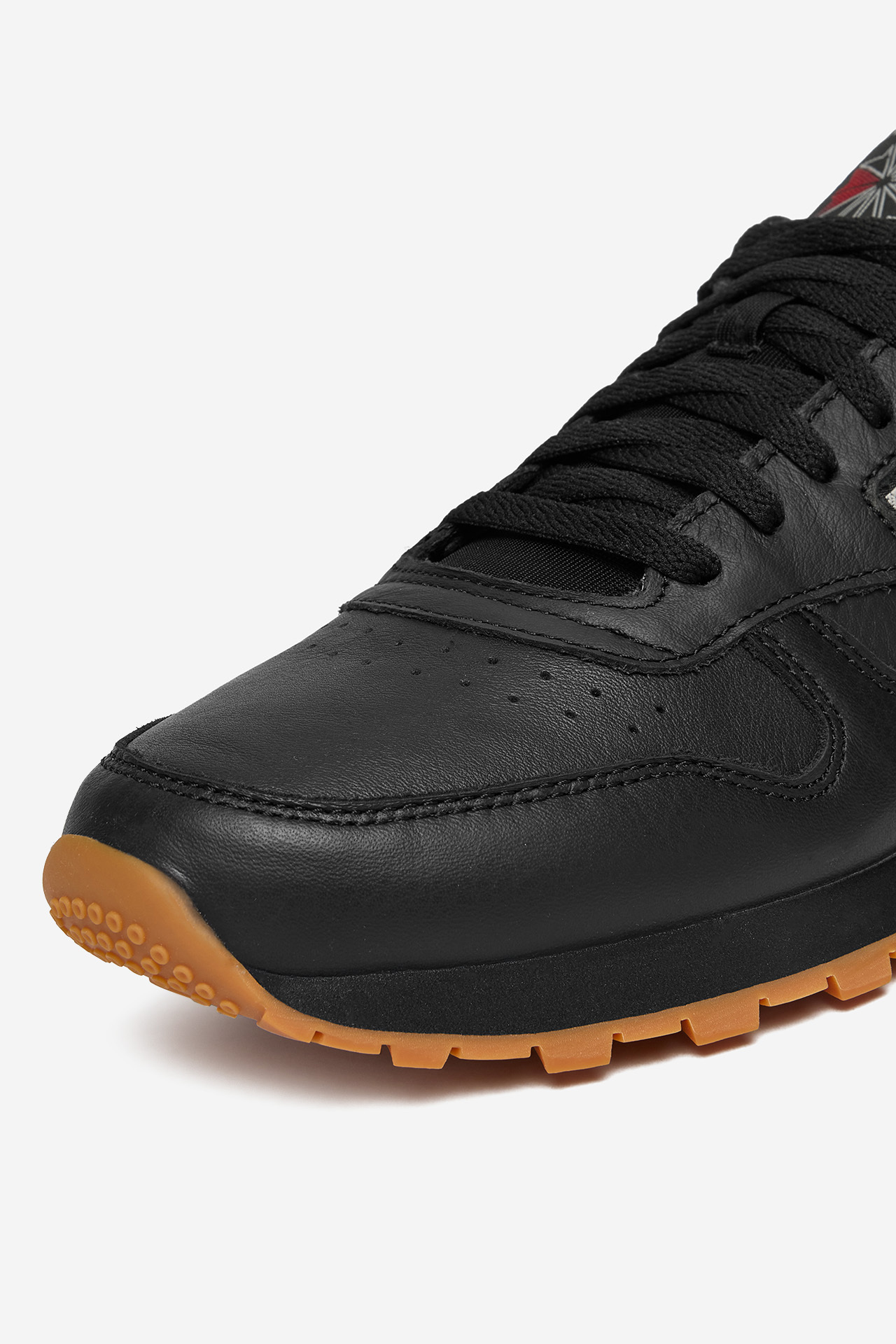 Кроссовки мужские Reebok LEATHER 100008493 42,5 черные фото7