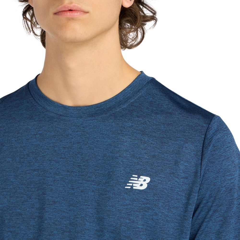 Футболка чоловіча New Balance Sport Training MT61T72UNNH S темно-синяфото