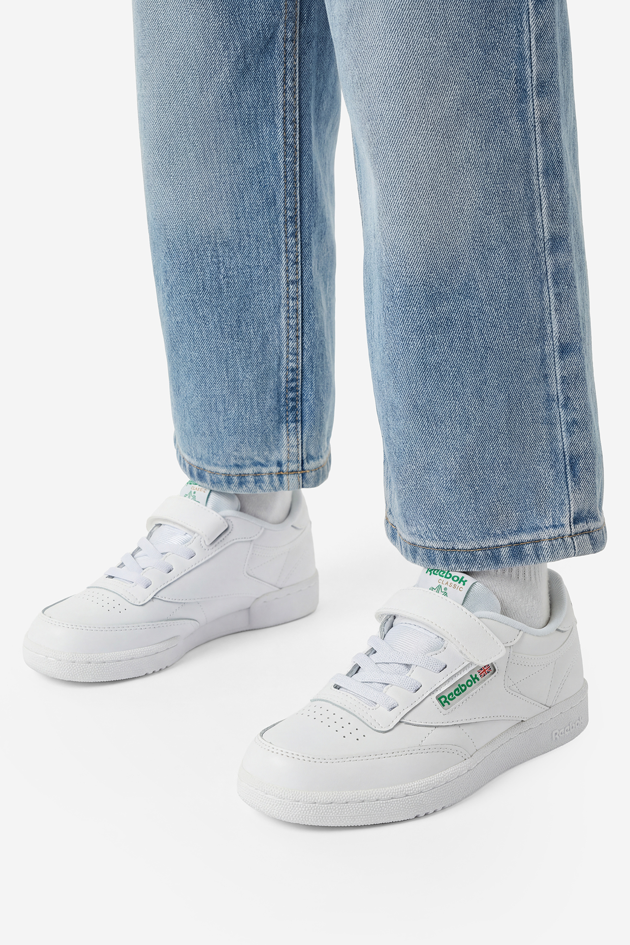 Кеди для хлопчиків Reebok 1V 100010357 27 білі фото8