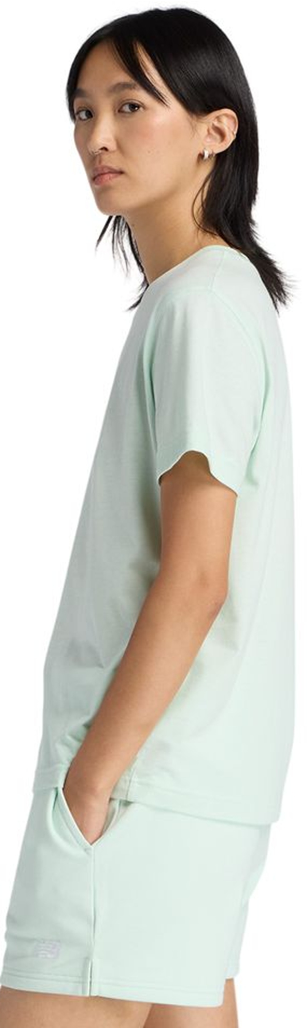 Футболка жіноча New Balance Sport Essentials Jersey Logo WT41502COJ XS м'ятнафото